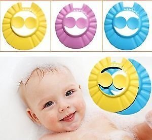 Adjustable Soft Baby Bathing Cap for Safe Hair Wash - Waterproof Shower Cap Protects Eyes & Ears - Infant Toddler Bath Accessories (1-Pack) - Perfect for Bath Time, Swimming Lessons & Sensitive Skin Care