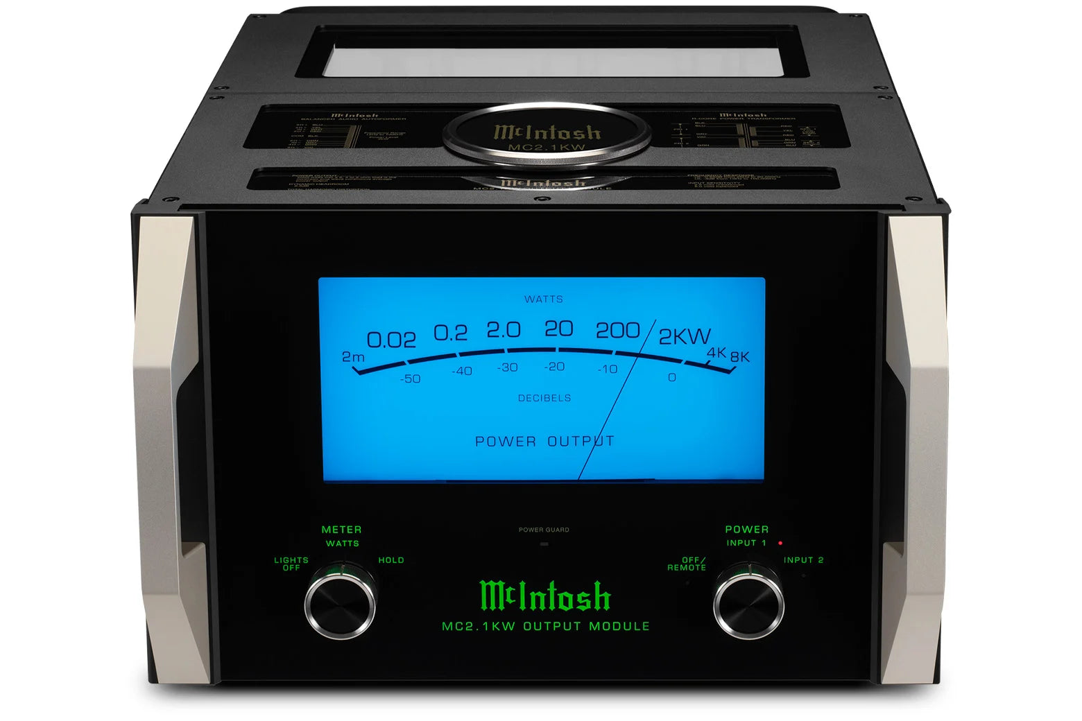 McIntosh MC2.1KW High Power Mono Block Amplifier - 2000W Professional Audio Power Amp for Home Theater & Studio Use