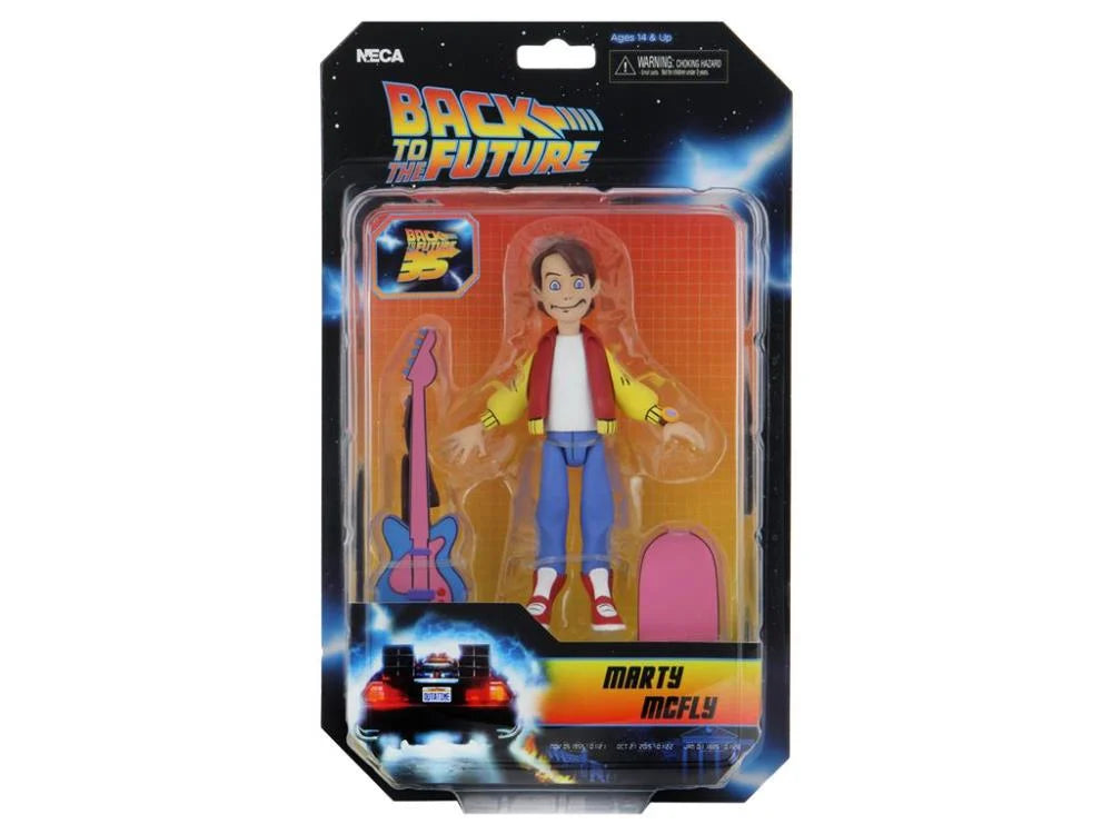 Back to the Future Marty McFly Funko Pop! Vinyl Figure - Toony Classics Collectible Toy - Perfect for Movie Fans & Pop Culture Collectors - Great for Display, Gifts, and Themed Parties