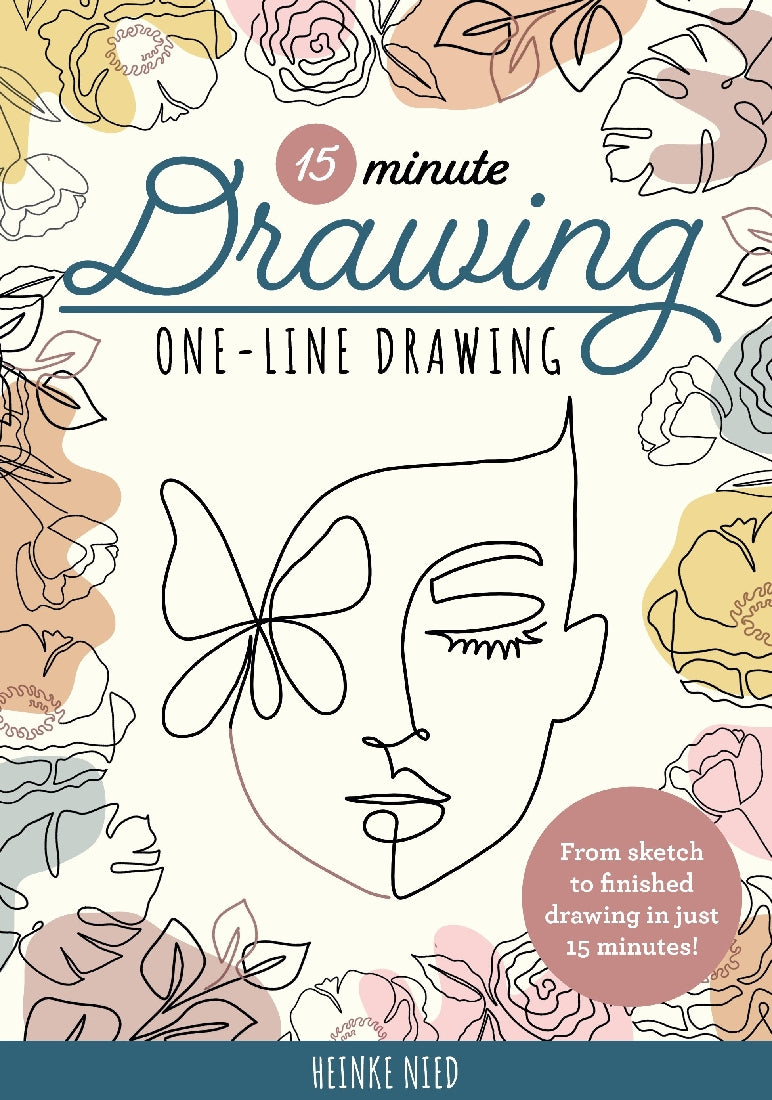 15 Minute One Line Drawing Kit - Easy & Fun Art Supplies for Beginners | Perfect for Relaxation, Mindfulness & Creative Gifts