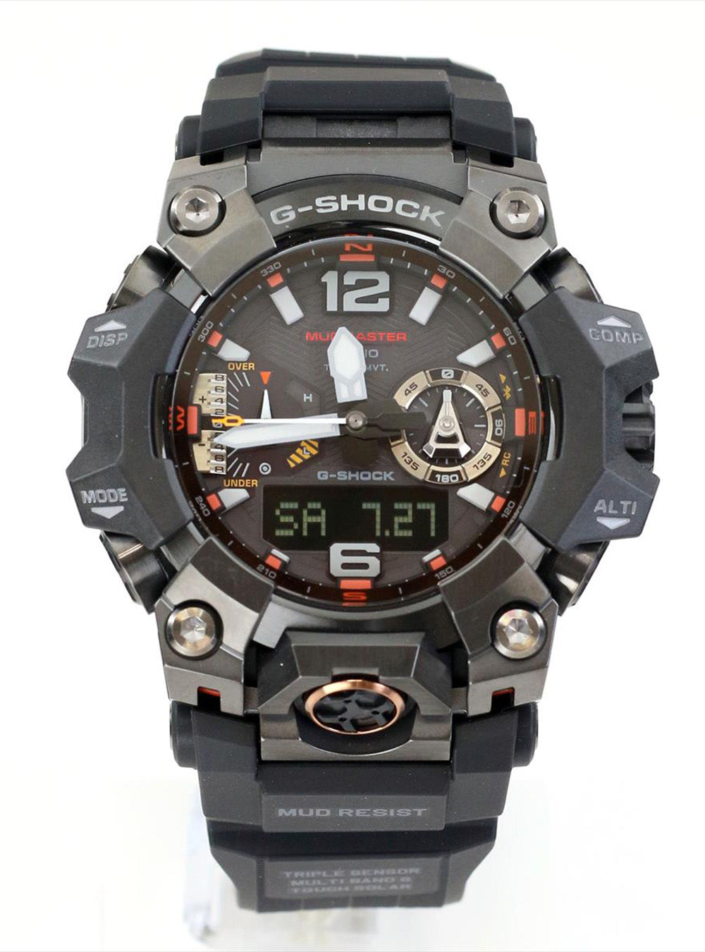 CASIO G-Shock Master of G Mudmaster GWG-B1000EC-1AJF Shockproof Solar Watch - Made in Japan - Ideal for Outdoor Adventures, Hiking & Military Use