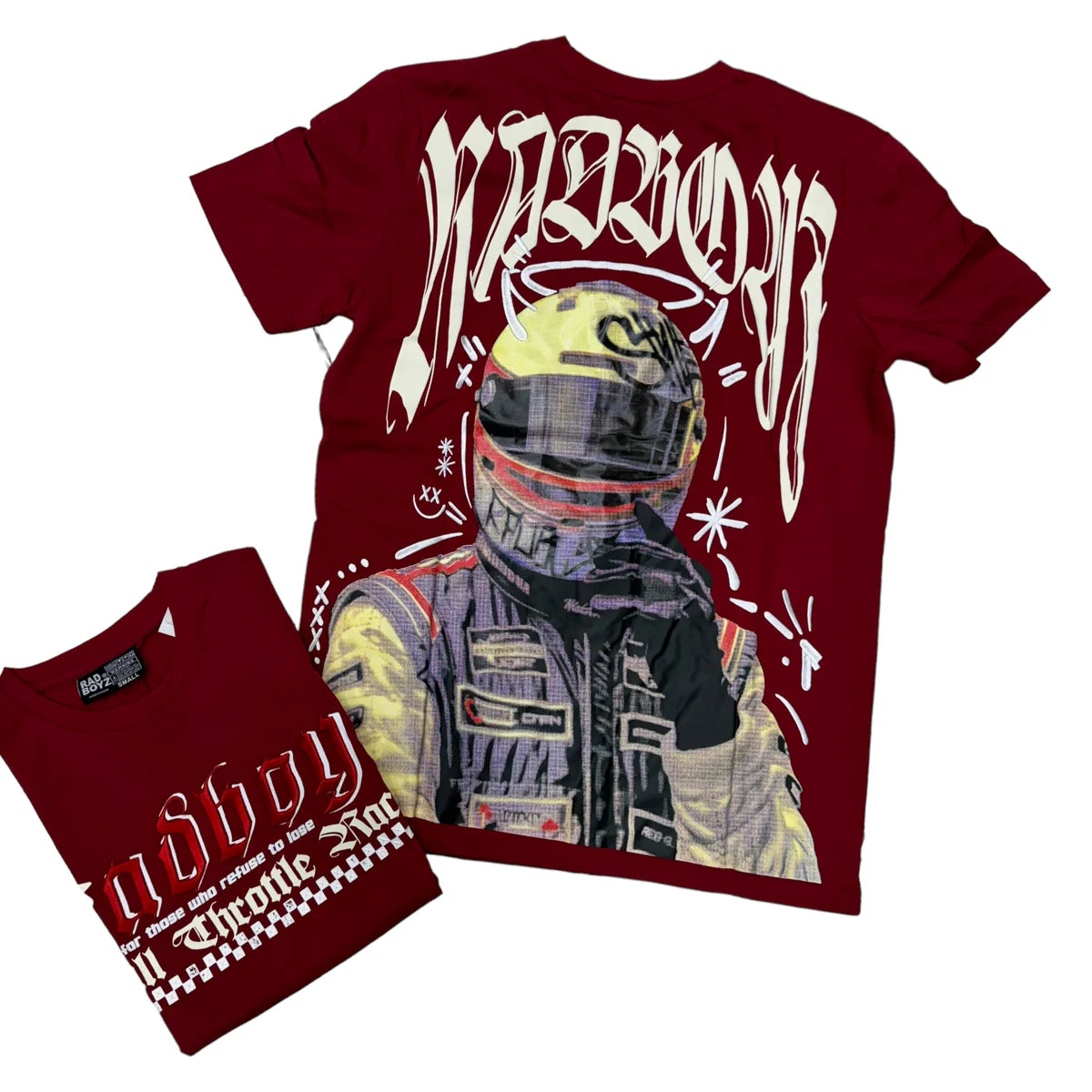 RAD BOYZ Men's Graphic T-Shirt - Stylish Casual Tee for Everyday Wear | Perfect for Streetwear, Outings & Relaxing