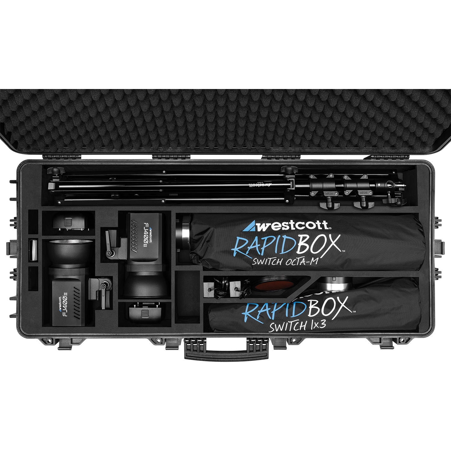 FJ400 II Professional Strobe Light Kit with Hard Case - Perfect for Studio Photography, On-Location Shoots & Event Lighting
