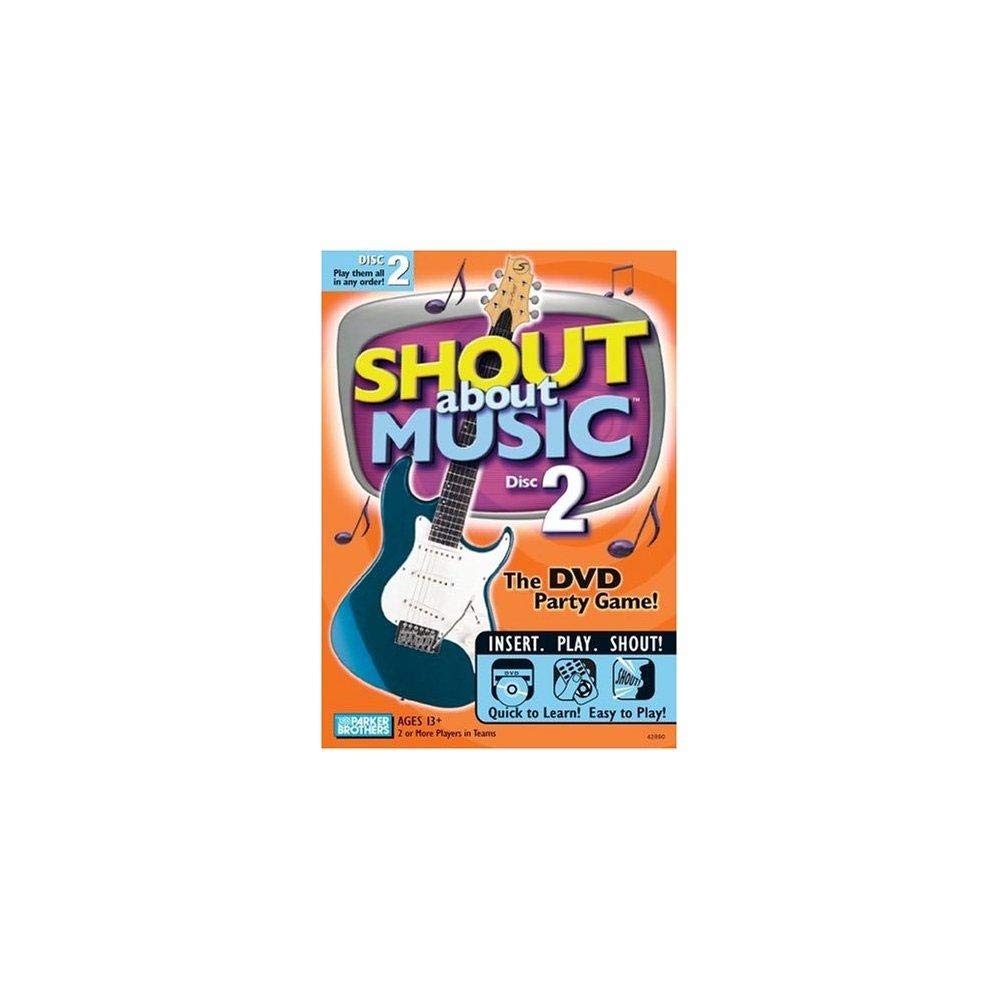 Hasbro Gaming Shout About Music Disc 2 - Fun Family Party Game for Music Lovers | Perfect for Game Nights, Birthday Parties & Group Gatherings