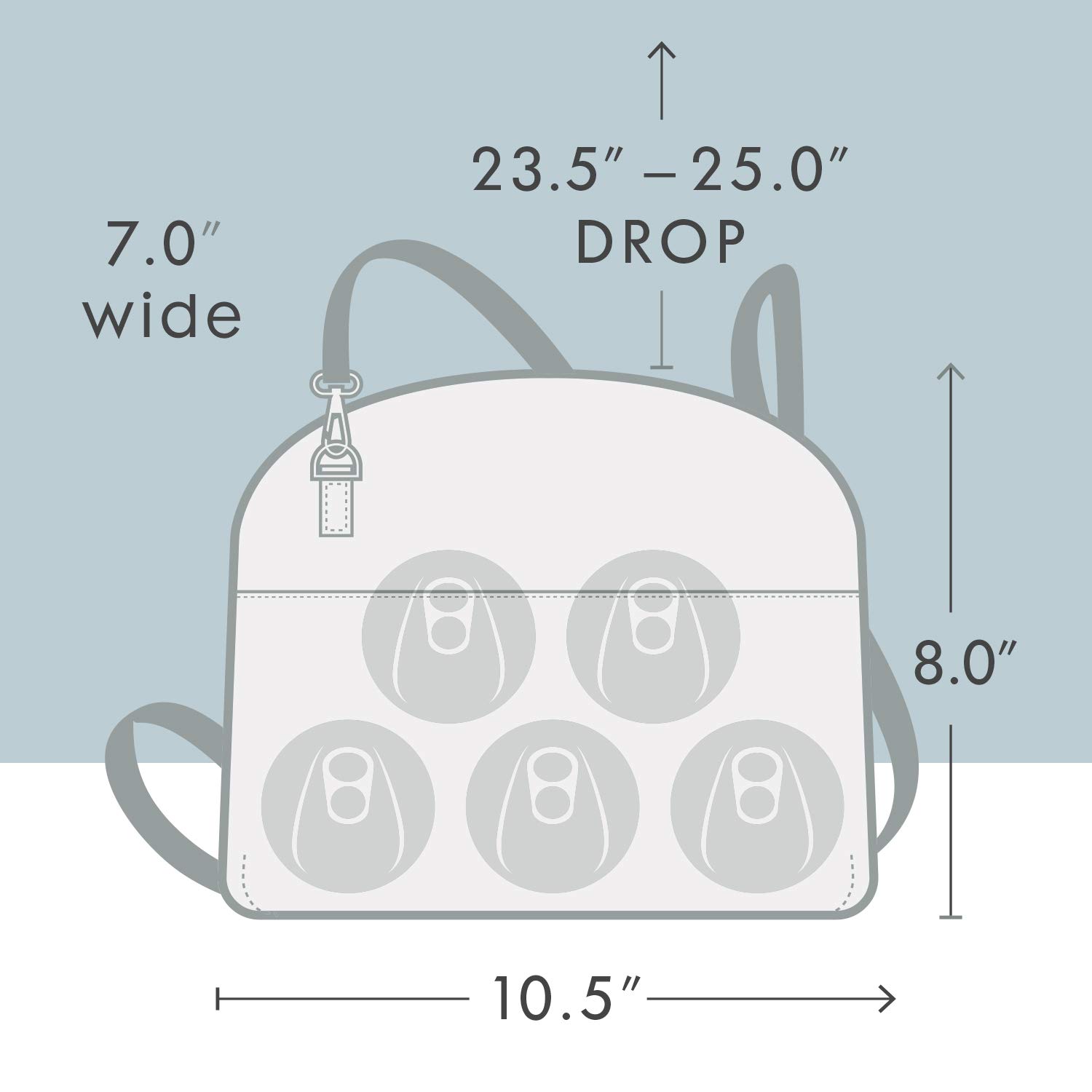 Corkcicle Insulated Cooler Crossbody Bag - Adair Style in Turquoise for Picnics, Beach Trips & Outdoor Adventures