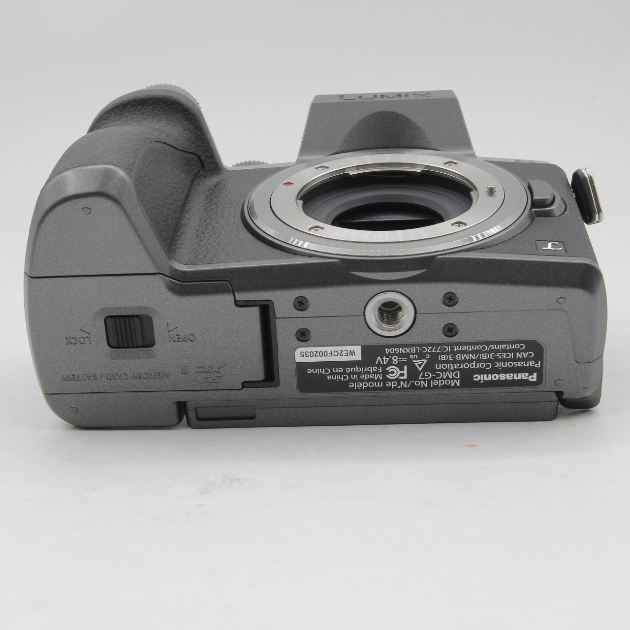 Open Box Panasonic Lumix DMC-G7 Mirrorless Micro Four Thirds Digital Camera with 14-42mm Lens (Silver) - Perfect for Vlogging, Travel Photography & Content Creation