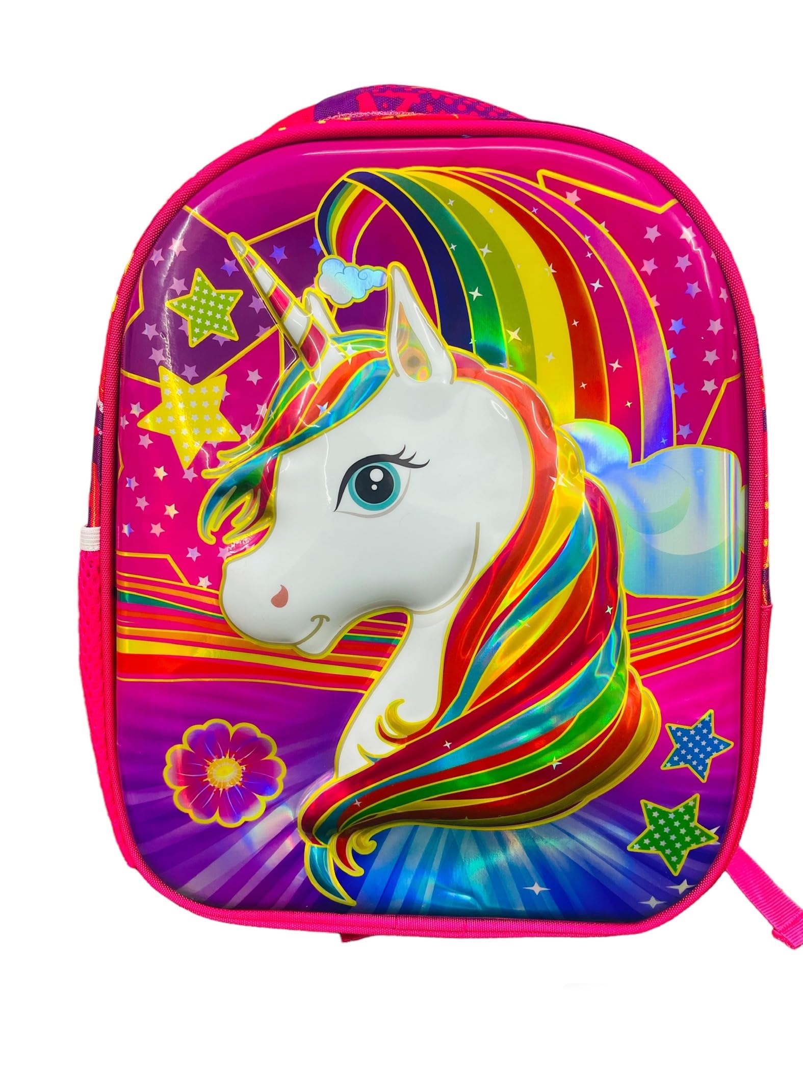 Paaroots Unicorn 3D Hardtop Backpack for Kids - Cute School Bag for Preschool Girls & Boys, Durable Bookbag for Nursery & Kindergarten - Perfect Gift for Toddlers (Ideal for School, Daycare & Travel Adventures)