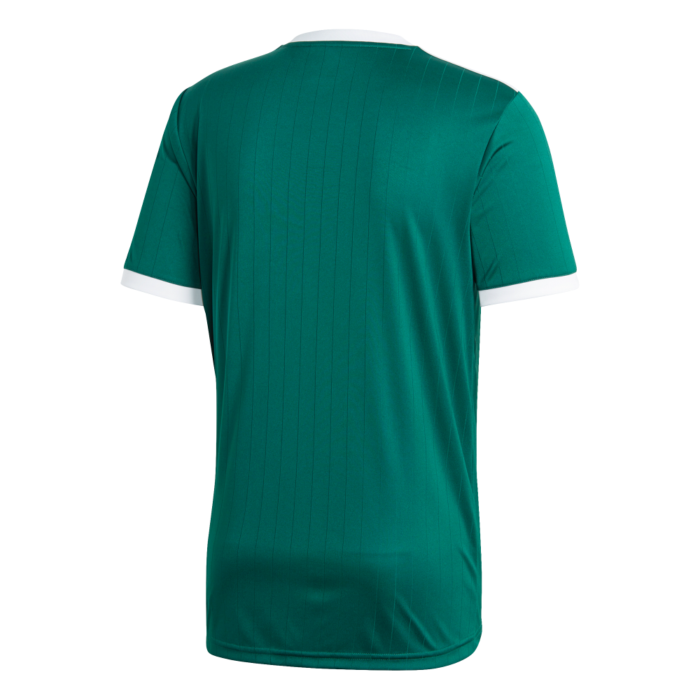 Adidas Adult Tabela 18 Soccer Jersey - Collegiate Green - Men's Football Shirt for Training & Matches - Perfect for Fans, Players & Team Sports