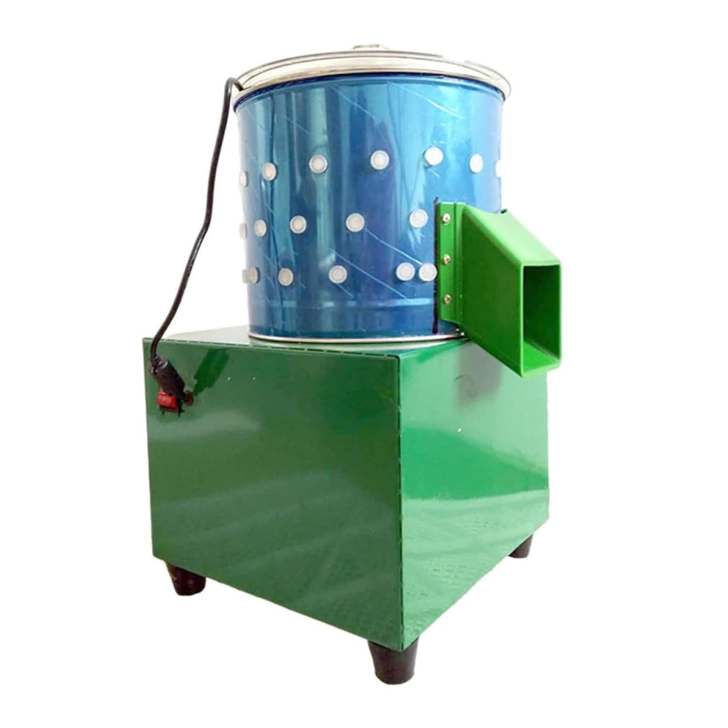 Electric Poultry Plucker Machine - Stainless Steel Automatic Chicken & Turkey Feather Plucking Machine for Home & Small Farms | Perfect for Butchering, Processing & DIY Meat Preparation
