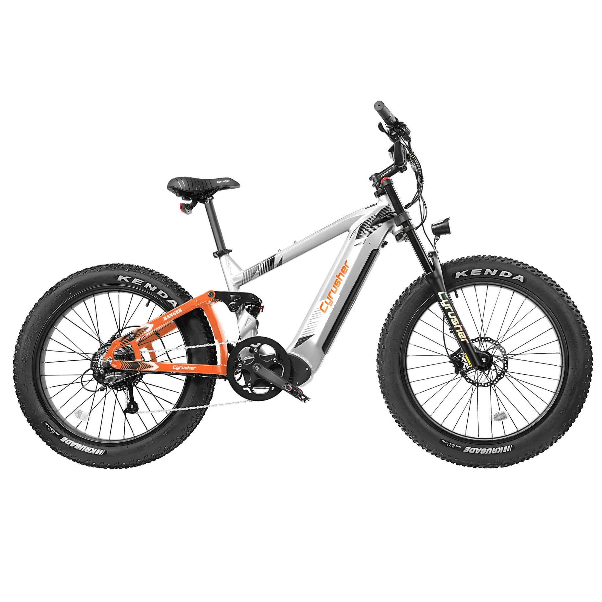 Cyrusher Ranger 750W All-Terrain Electric Mountain Bike - 28 MPH Top Speed, 56 Mile Range - Perfect for Off-Road Trails, Commuting & Adventure Riding