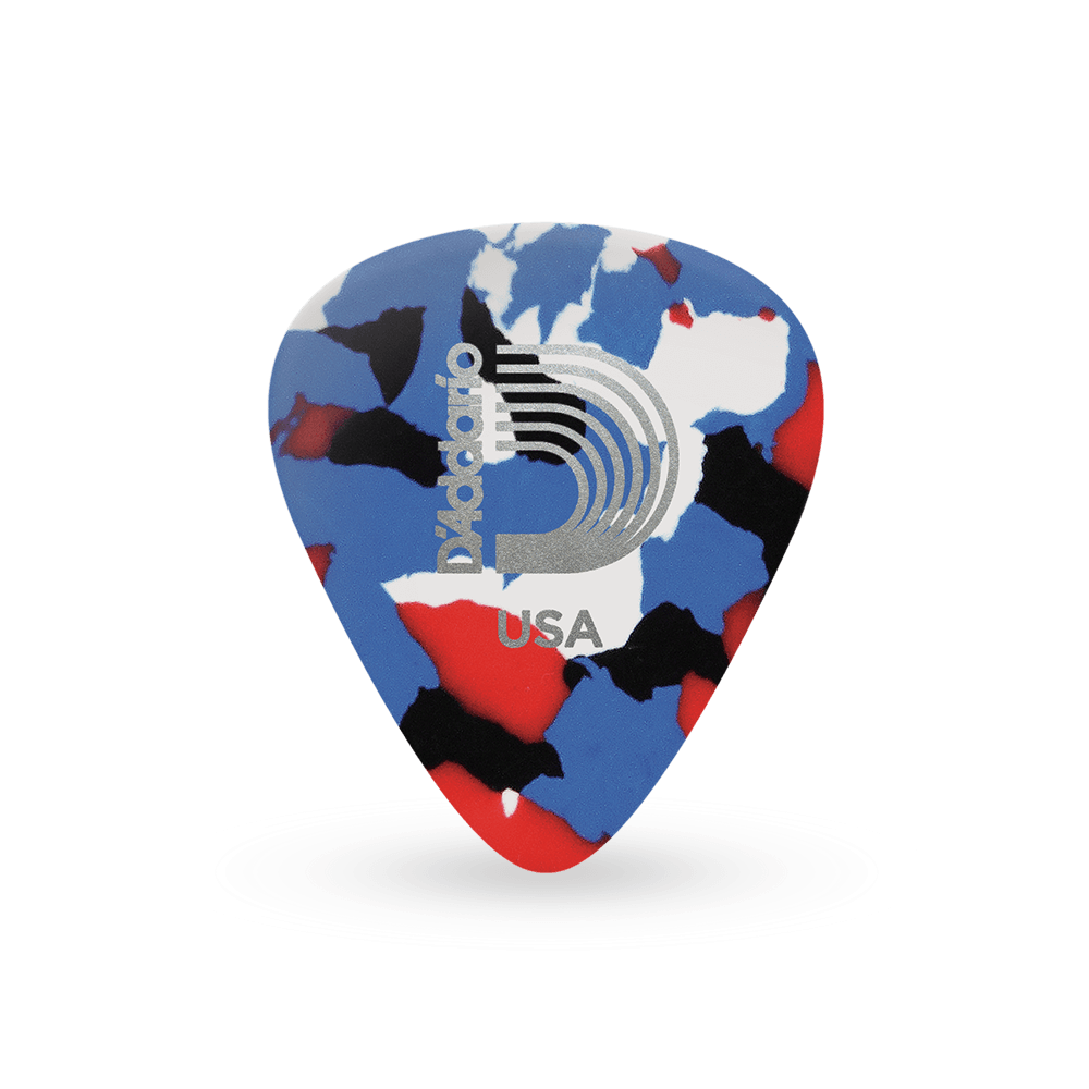 D'Addario 50mm Guitar Picks - Assorted Colors (1 Pick) | Premium Plectrum for Acoustic & Electric Guitar Playing, Strumming & Solo Performances