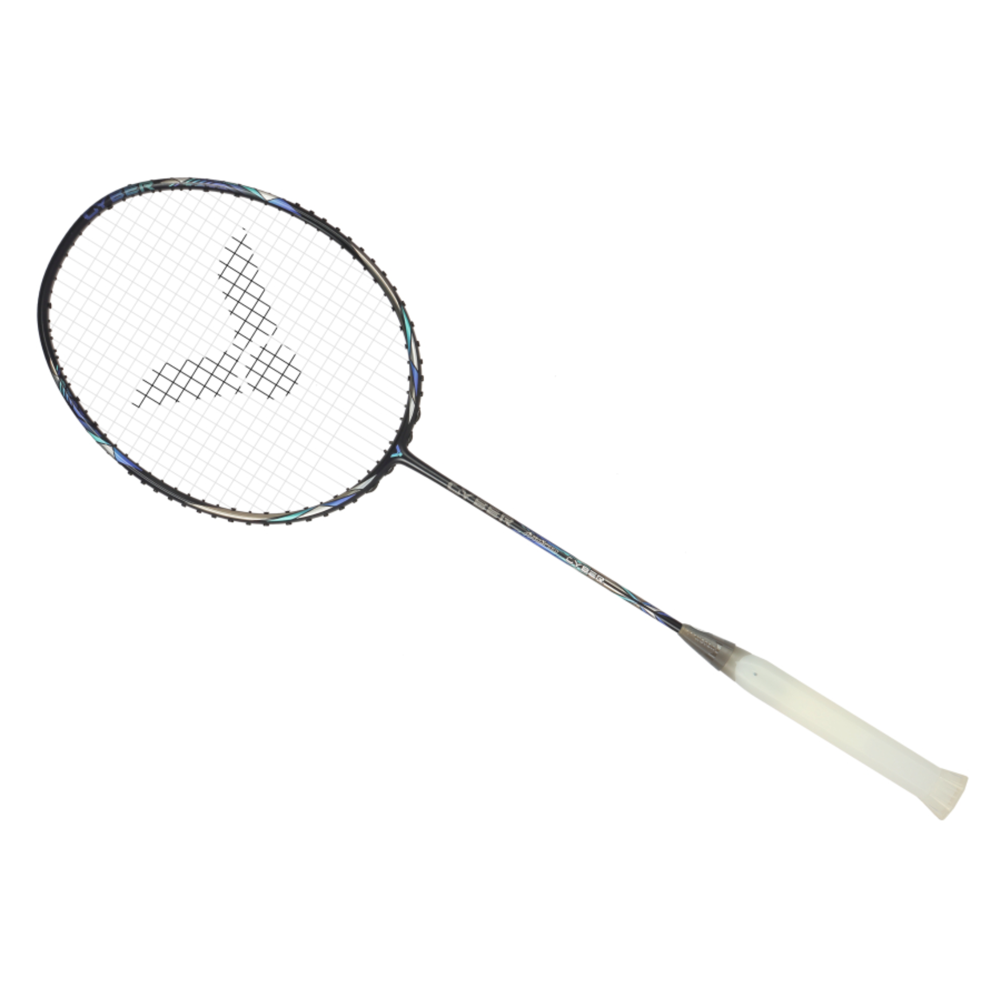 Victor Auraspeed Cyber C Unstrung Badminton Racket ARS CYBER C [Black] - Professional Badminton Racket for Smash & Control - Perfect for Tournaments & Training Sessions