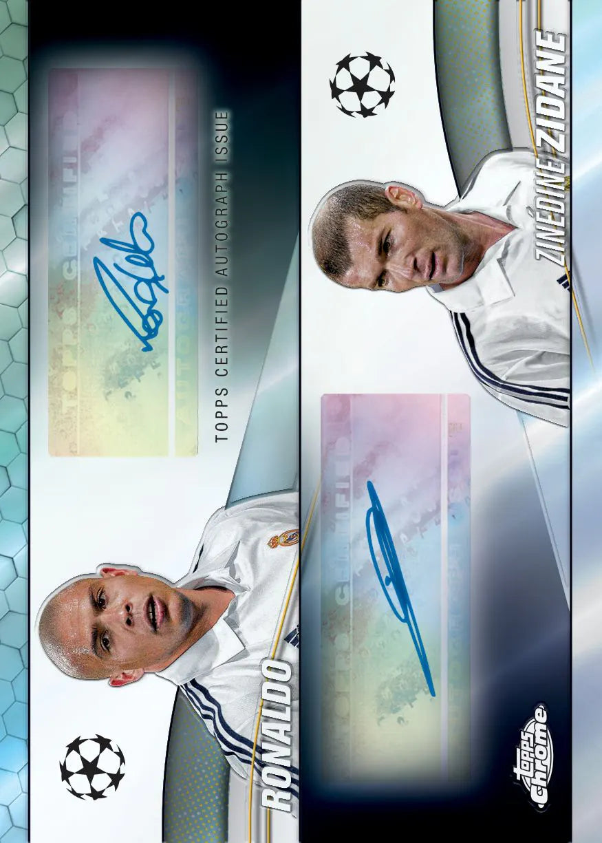 2023-24 Topps Chrome UEFA Club Competitions Hobby Pack - Premium Soccer Trading Cards for Collectors & Fans - Perfect for Sports Memorabilia Collections & Fantasy League Enthusiasts
