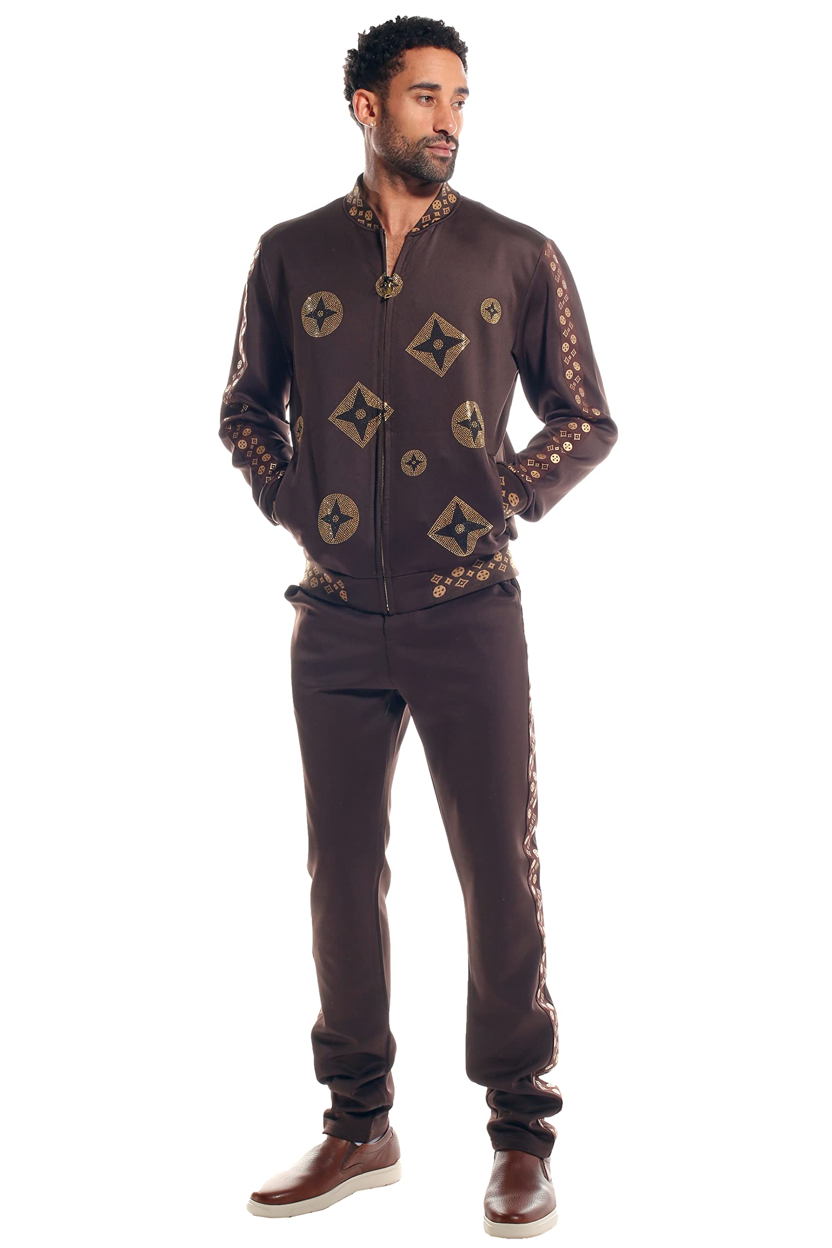 Stylish Men's Tracksuit Set - Comfortable Jogging Outfit for Running, Gym & Casual Wear | Trendy Athletic Two-Piece Suit for Workout & Lounge