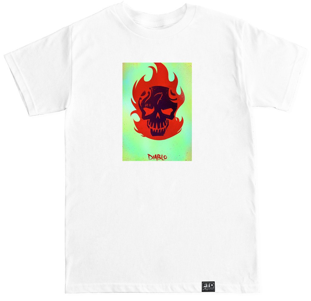 FTD Apparel Men's Diablo Graphic T-Shirt - Cool Cotton Tee for Casual Wear, Gaming, and Street Style Outfits