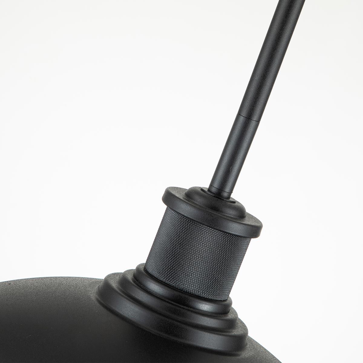 Allenbury 1 Light Outdoor Pendant Light Fixture - Textured Black Finish, IP44 Waterproof Rating, E27 Socket - Perfect for Porch, Patio, and Garden Lighting