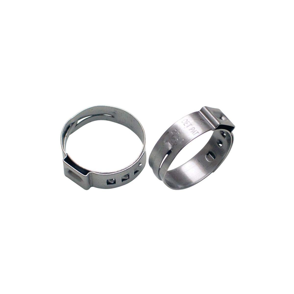 Motion Pro Cooling System Stepless Clamp 17.0-21.0mm (11-0066) - Universal Motorcycle Radiator Hose Clamp for Harley, Honda, Yamaha - Perfect for Cooling System Repairs & Upgrades