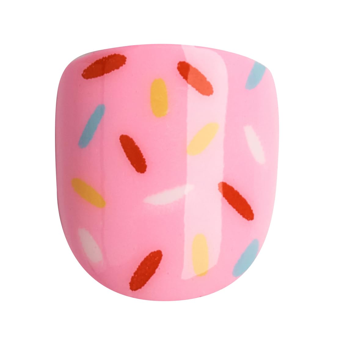 KISS imPRESS No Glue Press On Nails for Kids - Super Duper Pink Fake Nails | 20 Removable Nail Tabs & Mini File | Squoval Shaped Kids Size | Perfect for Birthday Parties, Playdates & Dress Up