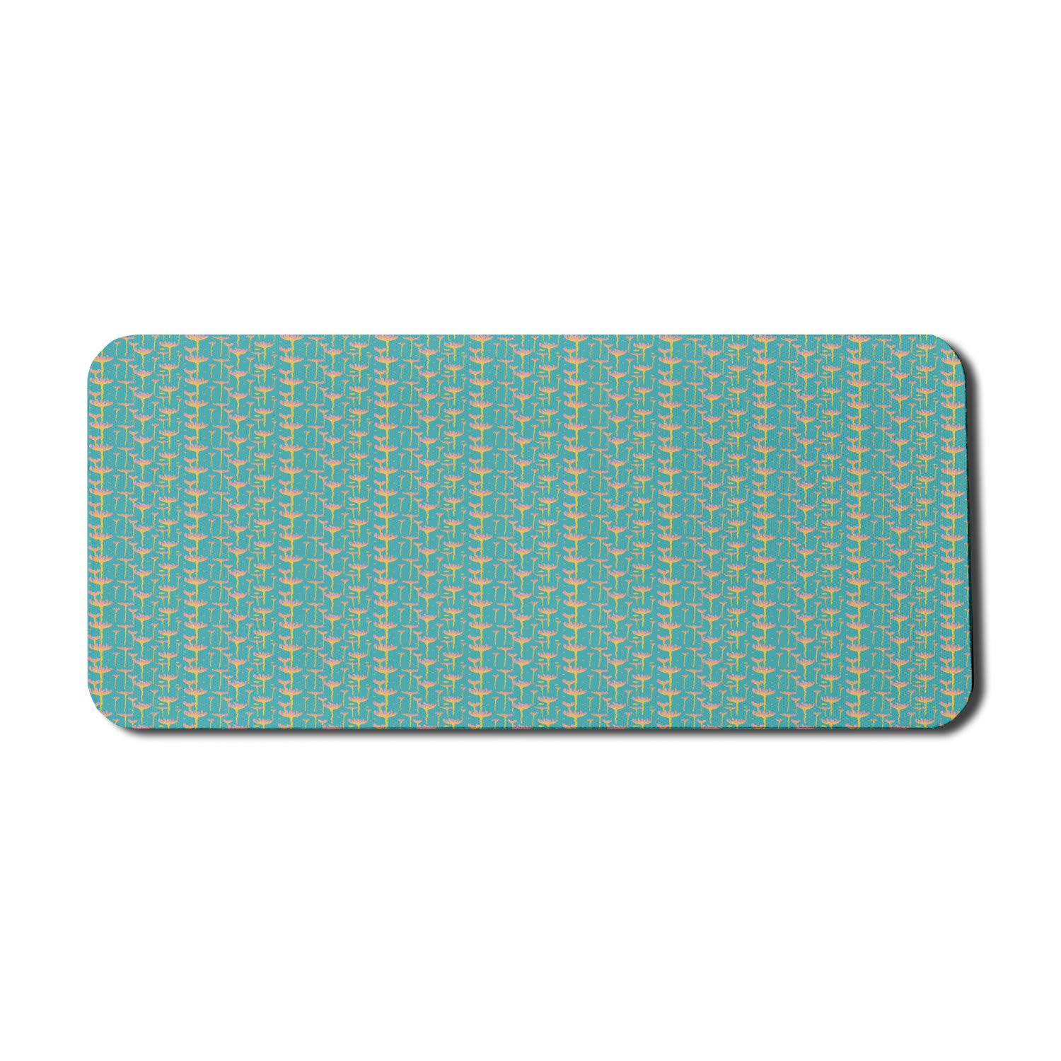 Ambesonne Floral Computer Mouse Pad - Large 35