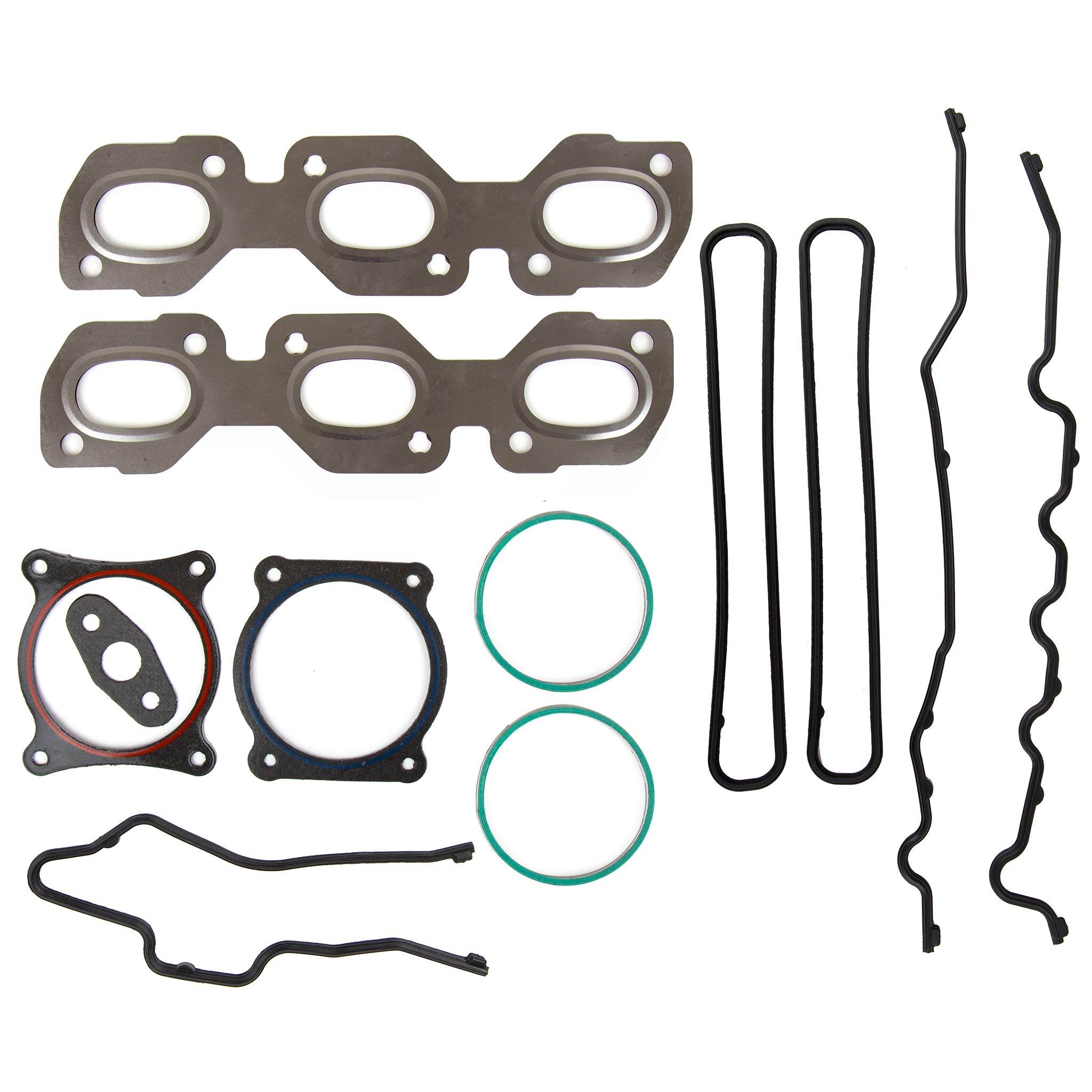 MA-9761261534 Full Gasket Set with Head Bolts Compatible with 2002-2007 Jaguar X-Type 3.0L V6 DOHC 24V Engine - Perfect for Engine Rebuild & Repair Projects