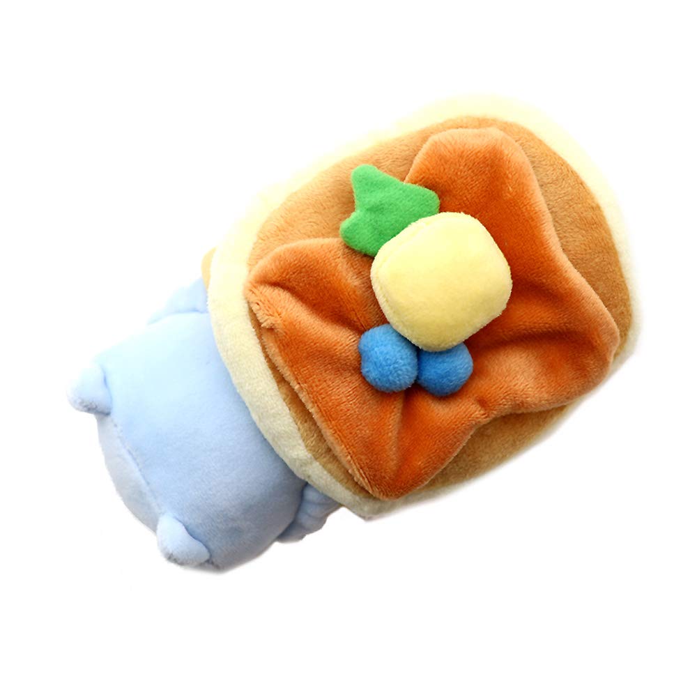 Anirollz Stuffed Animal Plush Toy - Official Roll Blanket Outfitz Doll | Soft, Squishy & Warm Owl Plushie | Cute Blueberry Pancake Pillow | Safe & Comfortable 6