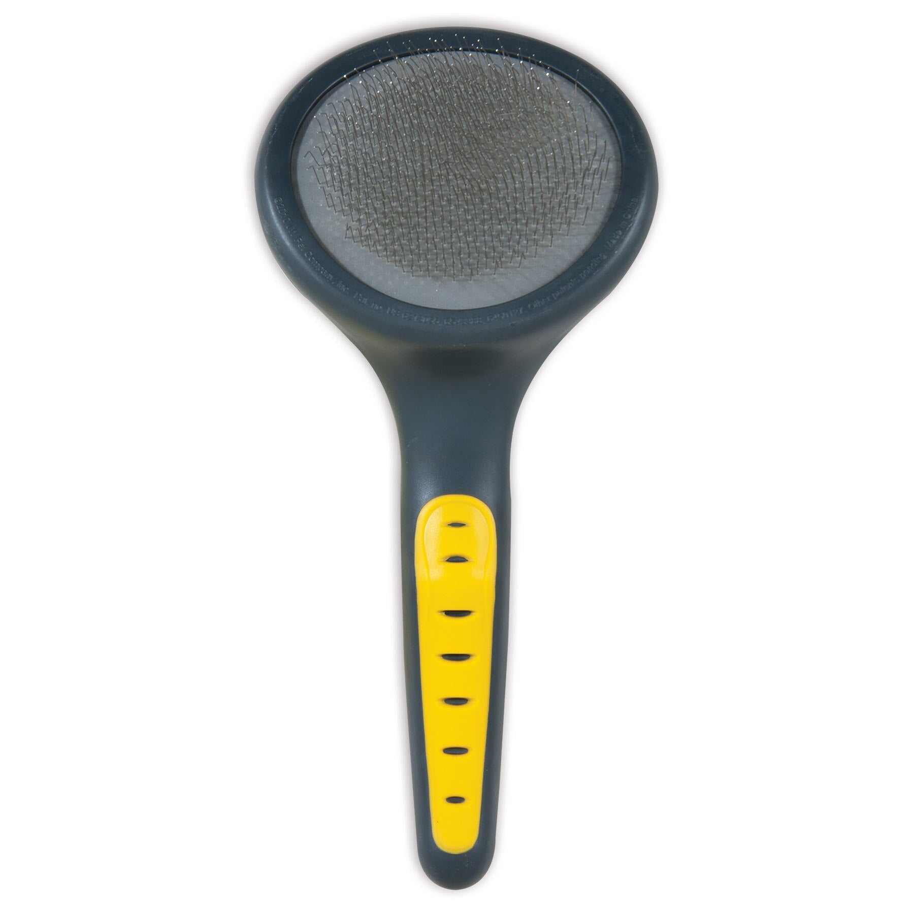 JW Gripsoft Slicker Brush for Dogs with Soft Pins - Gentle Pet Grooming Brush for Shedding, Detangling & Coat Care - Perfect for Long & Short Haired Dogs at Home or Professional Grooming