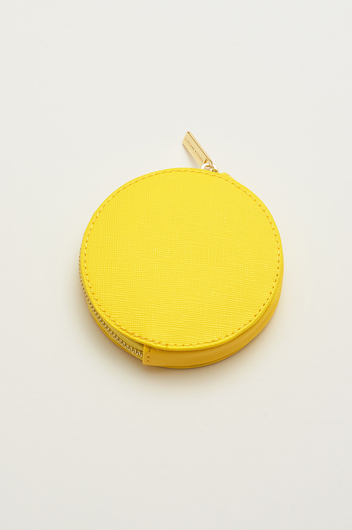 Happy Thoughts Circle Coin Purse - Stylish Small Wallet for Women - Perfect for Coins, Cash & Cards - Great for Everyday Use, Travel & Gifts