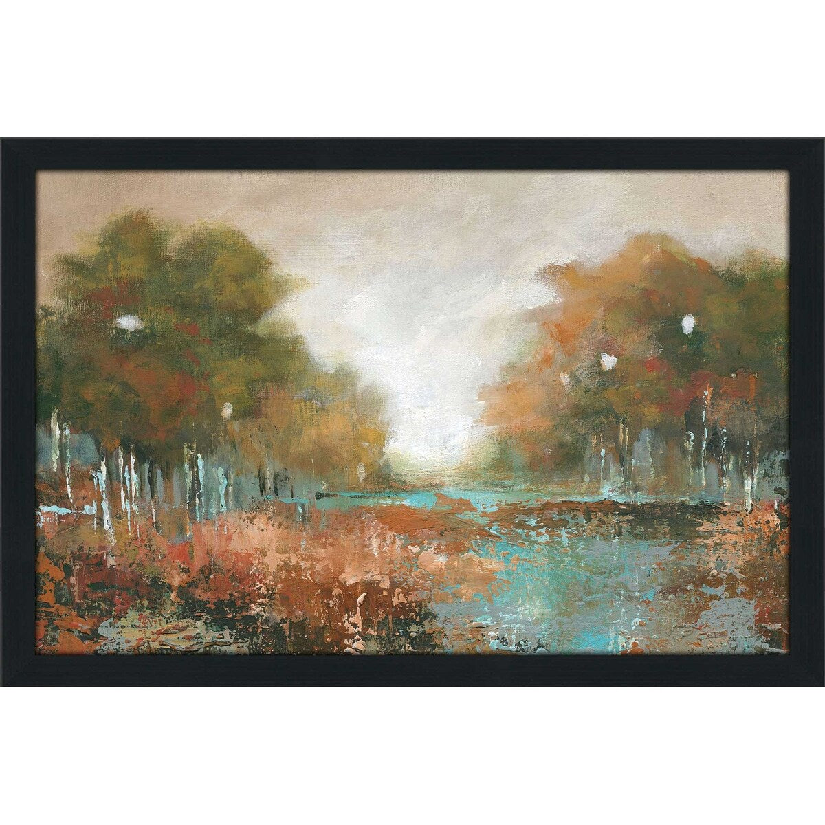 Autumn Walk by Carol Robinson - Premium Acrylic Wall Art Print for Home & Office Decor - Perfect for Living Room, Bedroom, or Gift