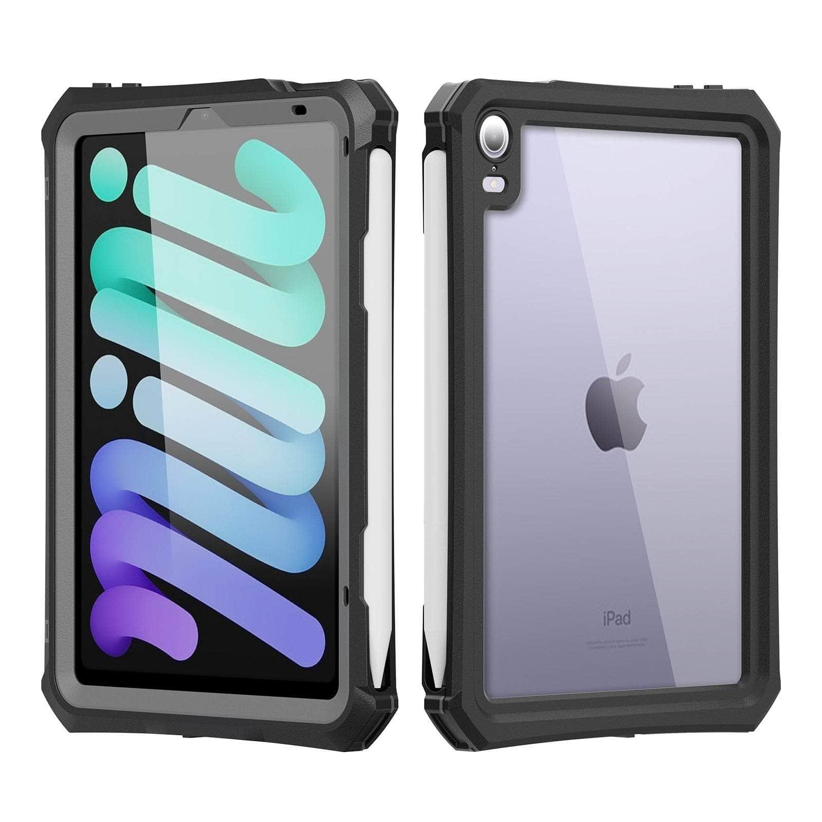 iPad Mini 6 (2021) Shockproof & Waterproof Protective Case - Perfect for Outdoor Adventures, Travel, and Daily Use