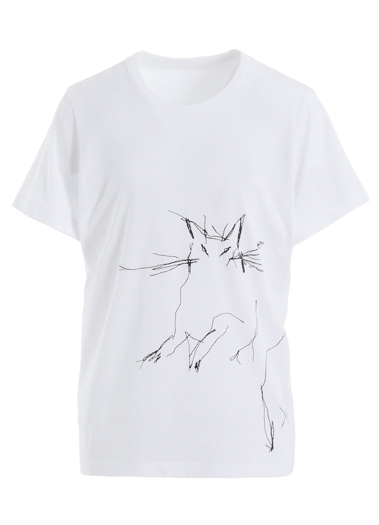 Soft Cotton Jersey Animal Print Round Neck Half Sleeve T-Shirt for Women - Casual Comfort Wear for Everyday Outfits & Summer Fashion