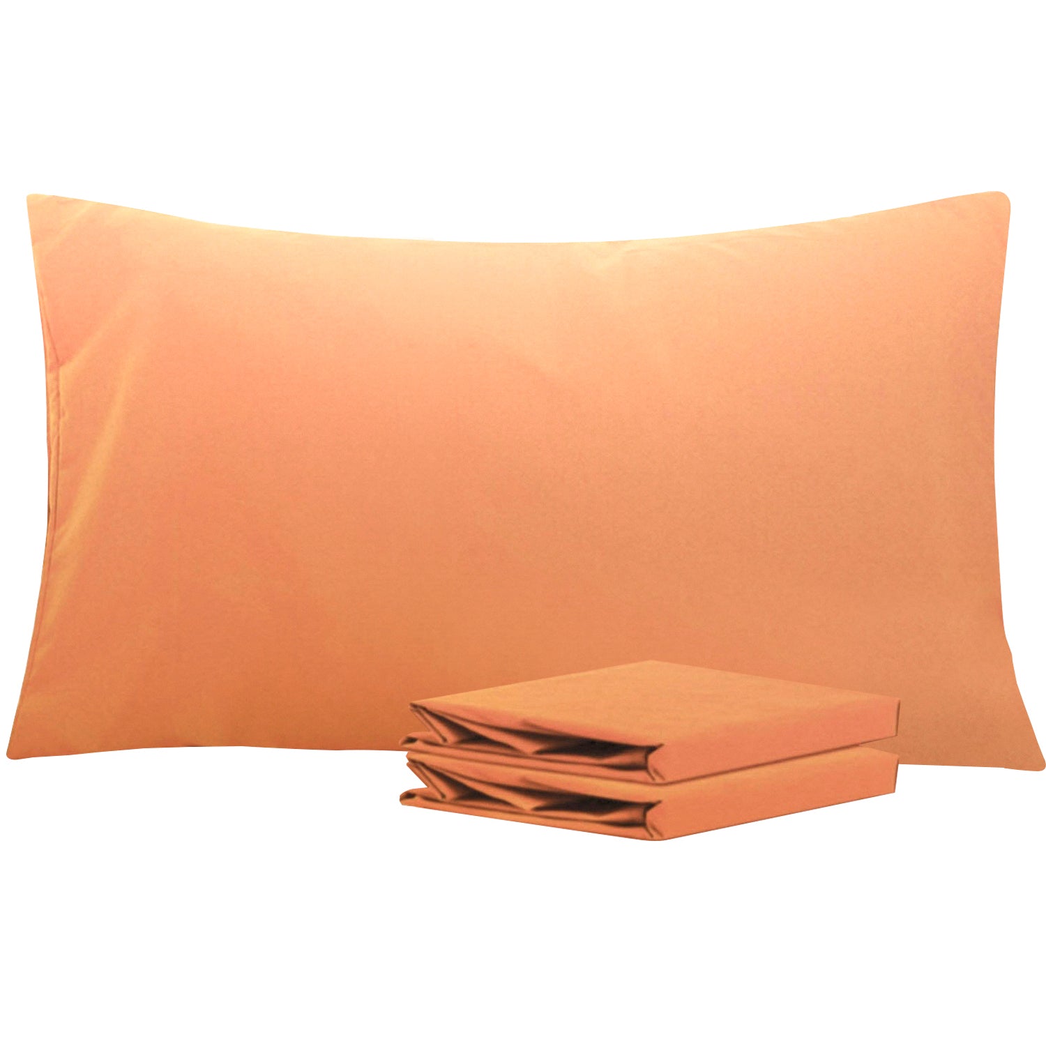 2 Pack Standard Pillowcases - Soft Brushed Microfiber, Wrinkle & Fade Resistant, Breathable & Hypoallergenic | NTBAY® for Bedroom, Hotel, Travel & Home Decor