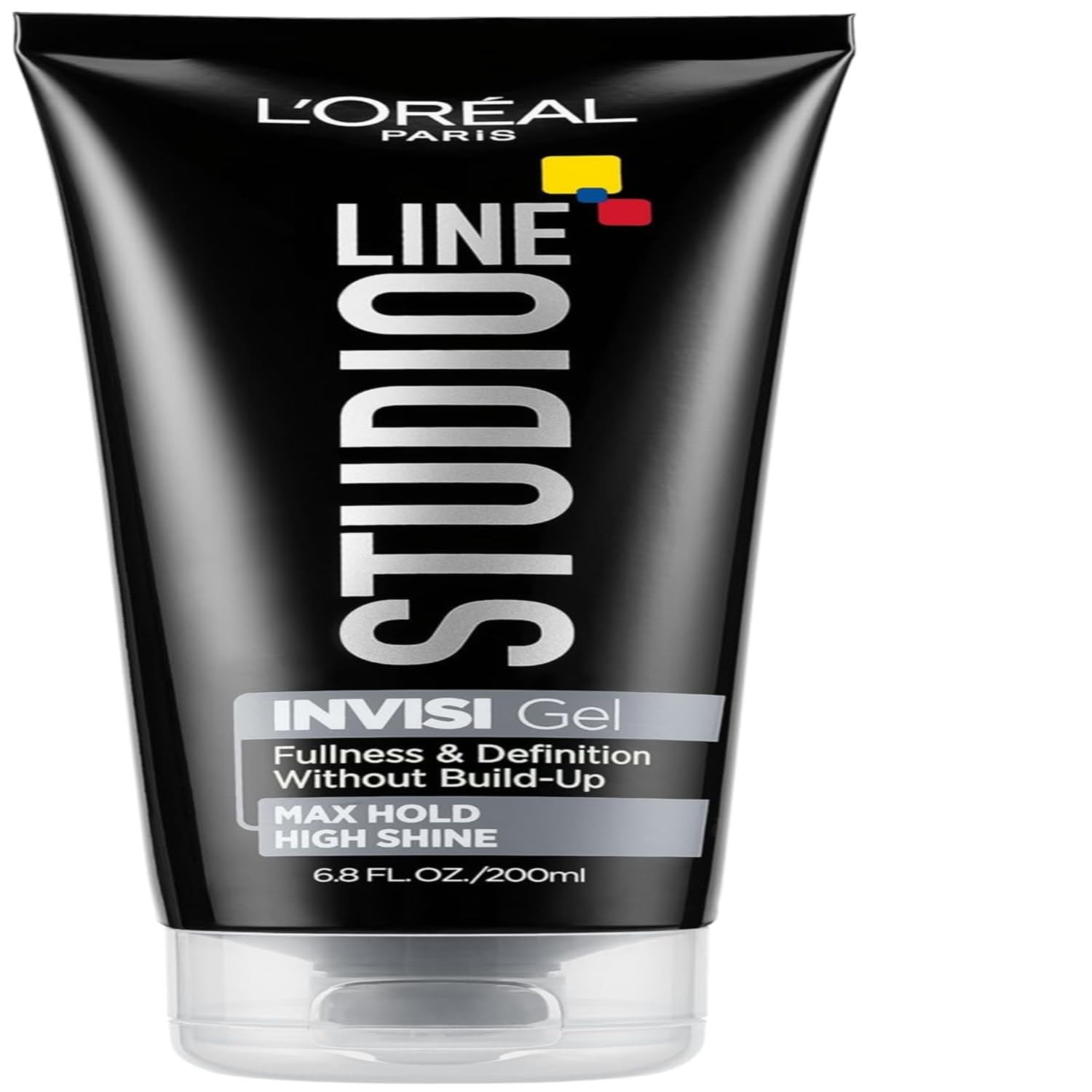 L'Oreal Paris Studio Line INVISI Gel - Strong Hold Hair Styling Gel, 6.80 oz (Pack of 3) | No Flakes, Flexible Control for All Hair Types | Perfect for Men & Women's Daily Styling, Special Occasions & Professional Salon Looks