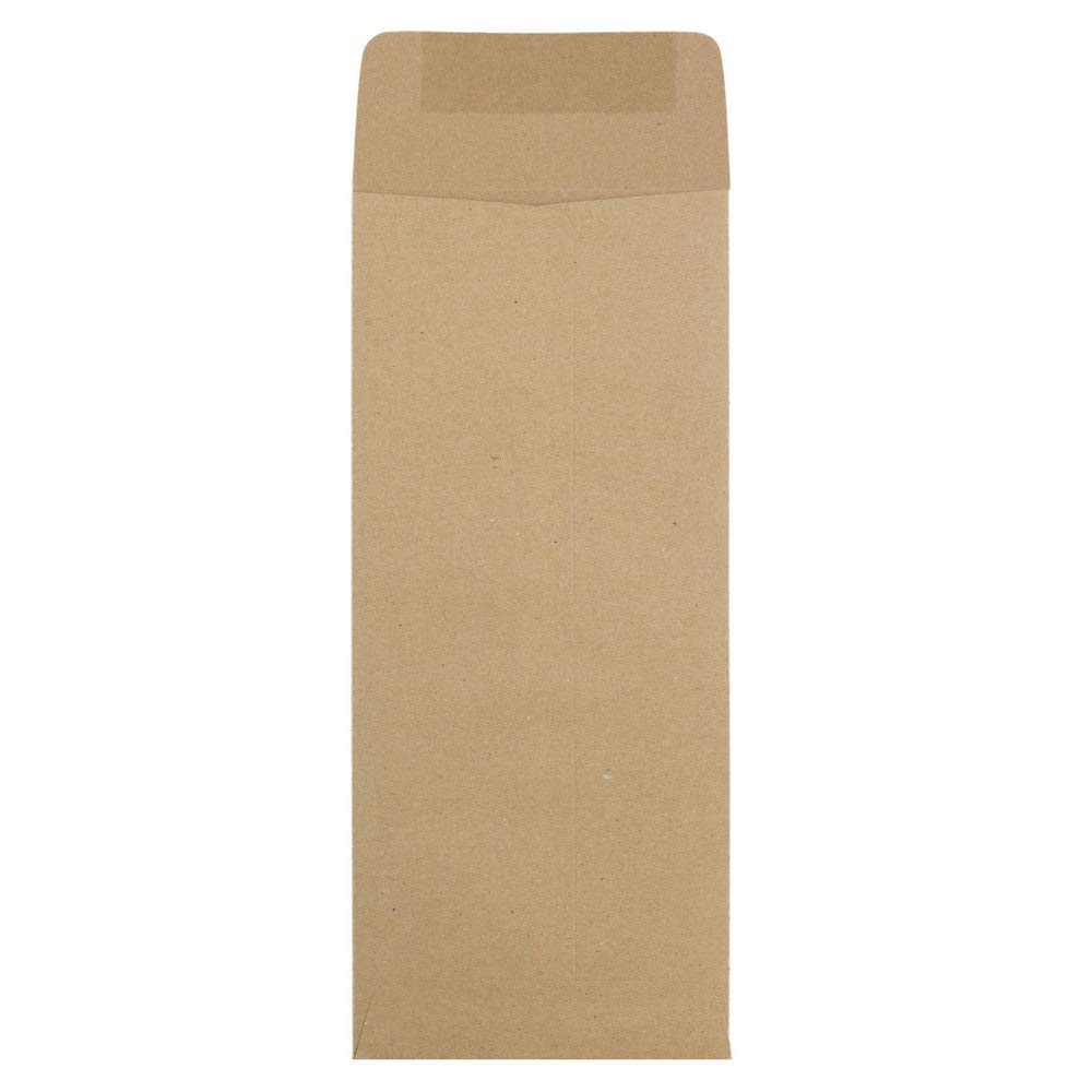 Premium JAM PAPER #12 Business Envelopes, 4 3/4 x 11 Inches, Brown Kraft Paper, Bulk Pack of 250 - Perfect for Mailing, Office Documents, and Professional Correspondence
