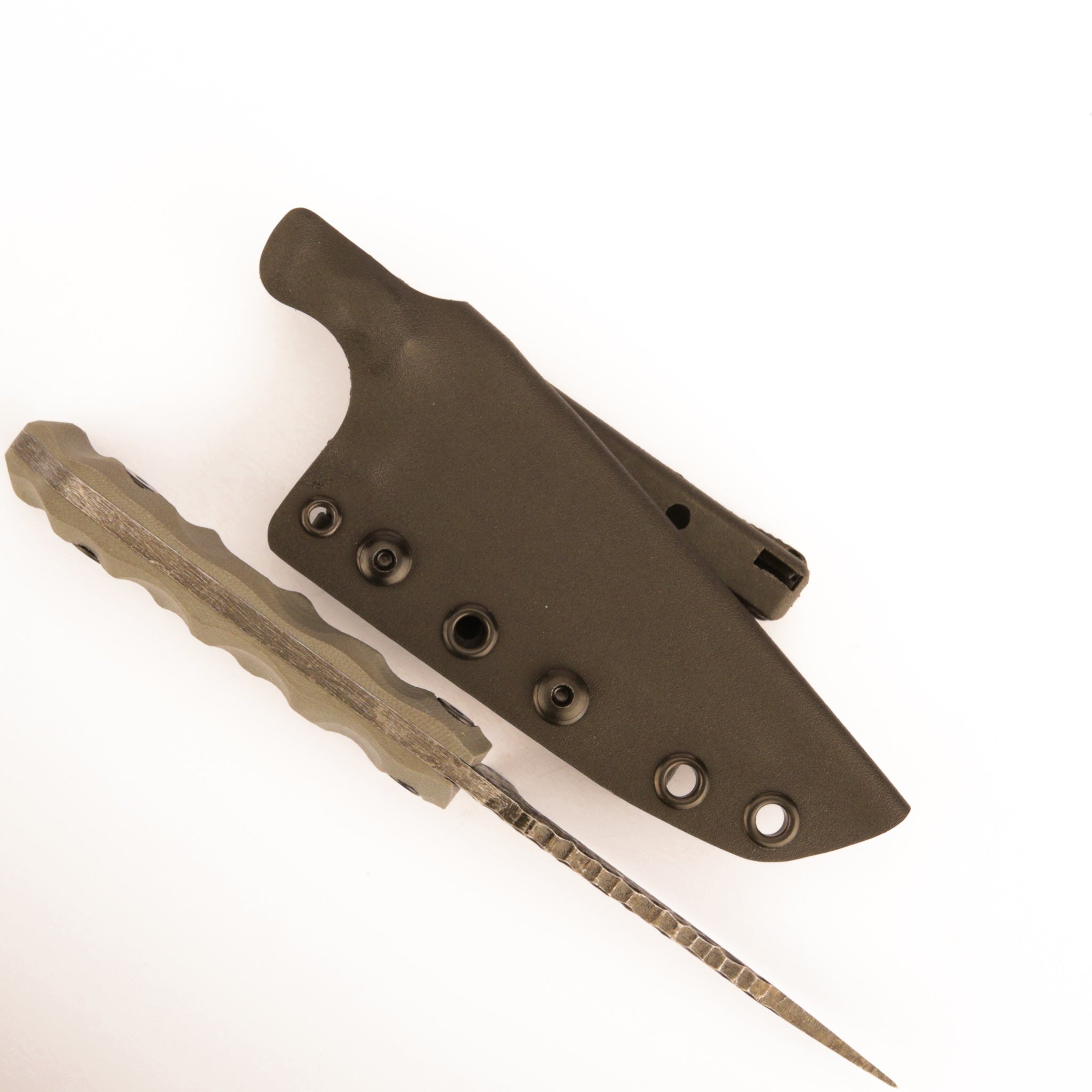 Stroup Knives Bravo 5 Folding Knife with Grey G10 Handle - Premium EDC Pocket Knife for Outdoor Camping, Hiking & Everyday Carry