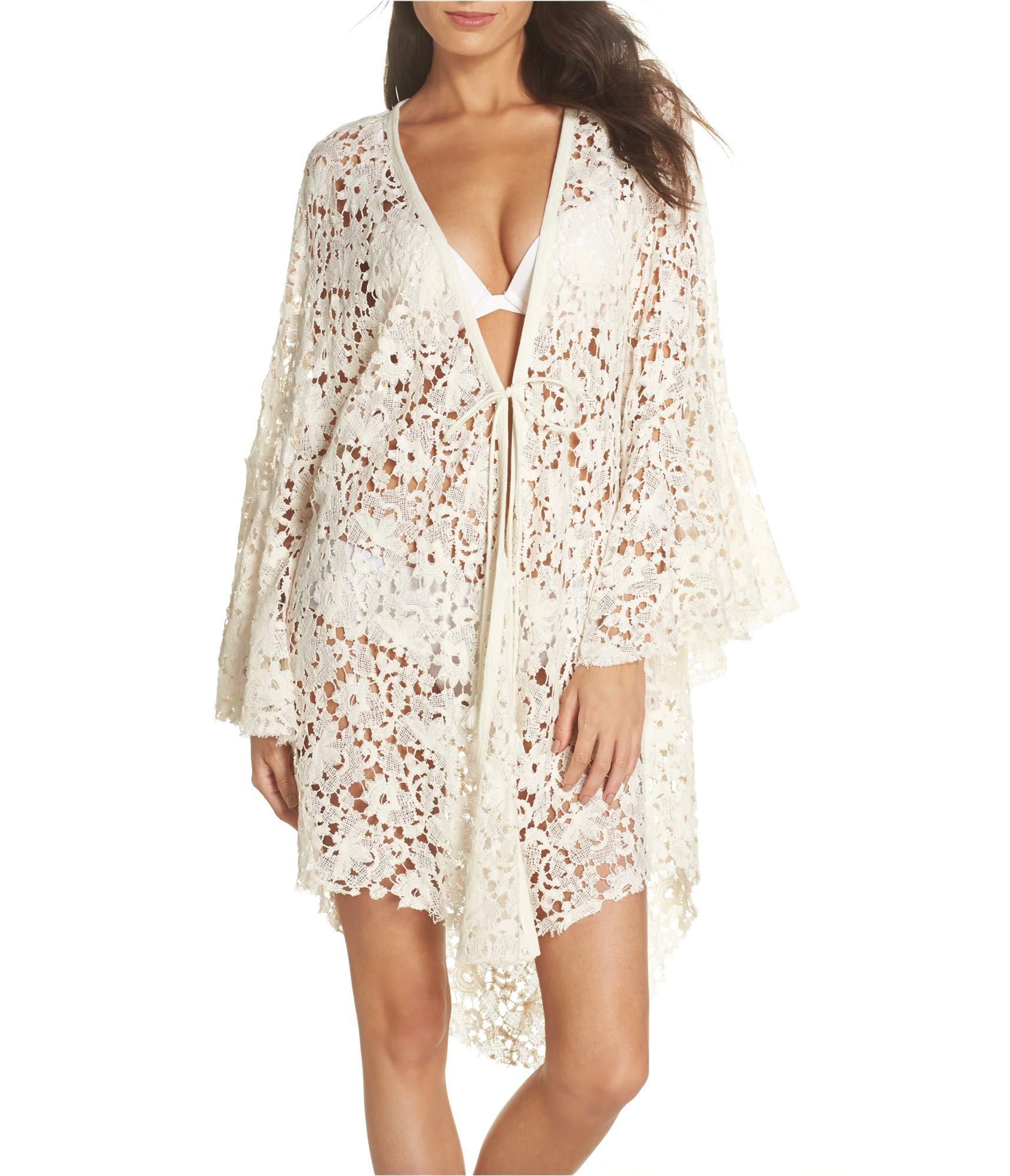 Free Women's 'Move Over' Robe - Soft Loungewear for Relaxation at Home, Spa Days & Cozy Evenings - Off-White, X-Small