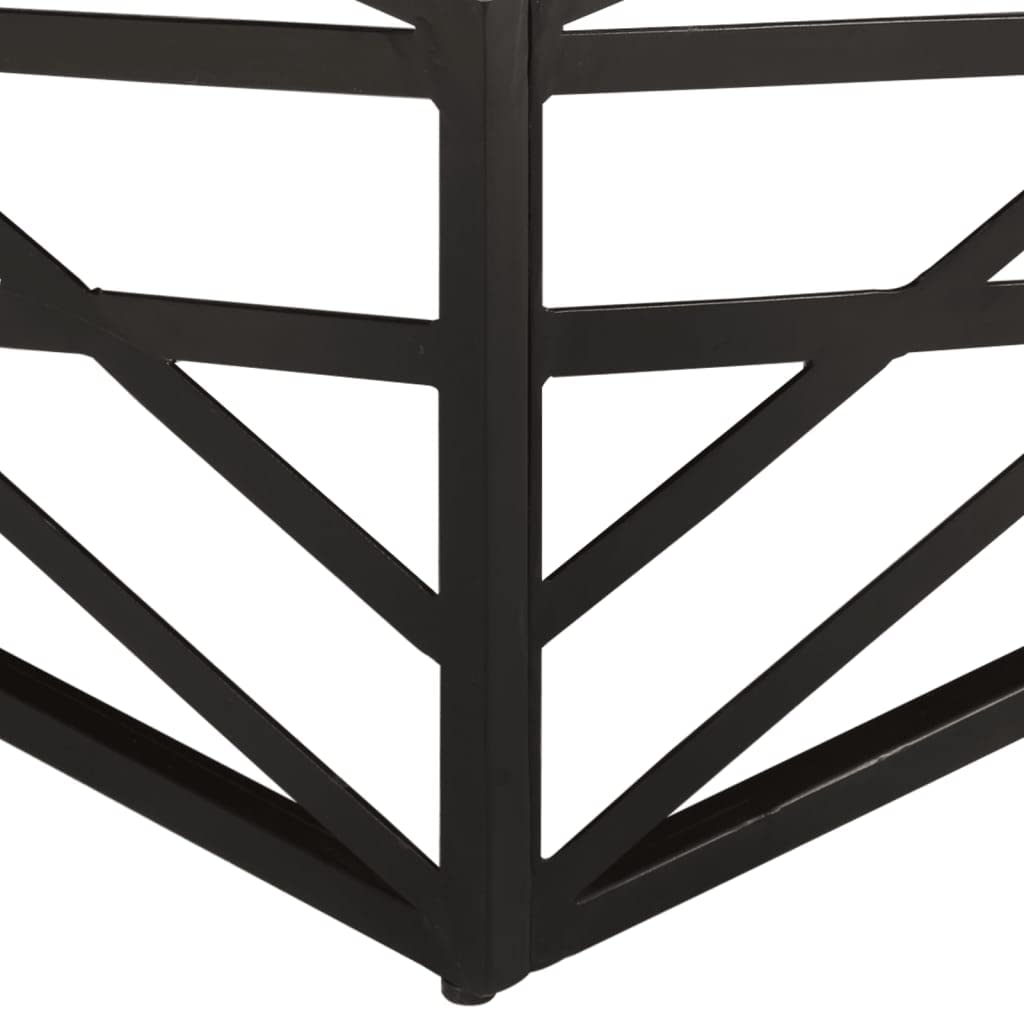 Solid Reclaimed Wood Square Coffee Table - 26.8