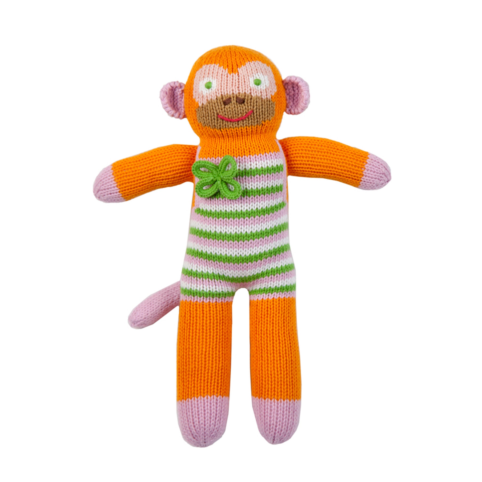 Blabla Kids Clementine the Monkey - Soft Organic Cotton Plush Toy for Babies & Toddlers | Perfect for Cuddling, Nursery Decor, and Gift Giving