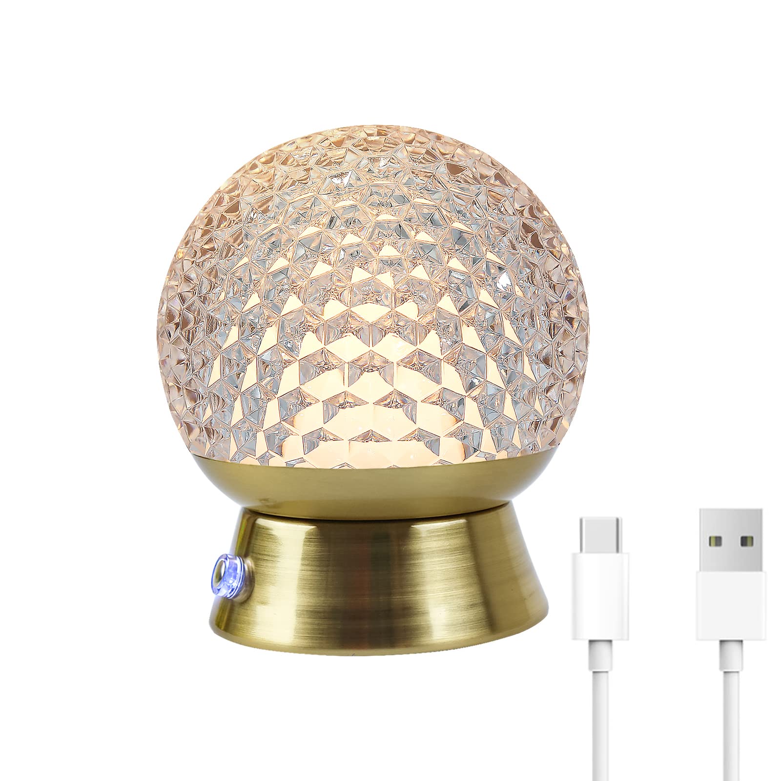 Rechargeable LED Night Light for Kids - Adjustable Brightness, USB Powered, Sleep Aid for Nursery, Bedroom & Hallway - Perfect for Breastfeeding, Weddings & Nighttime Comfort