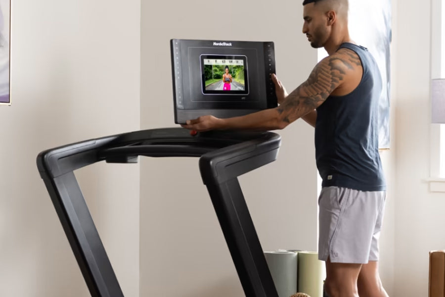 NordicTrack 1250 Commercial Treadmill - Premium Home Gym Equipment for Running & Walking - Perfect for Home Workouts & Cardio Training