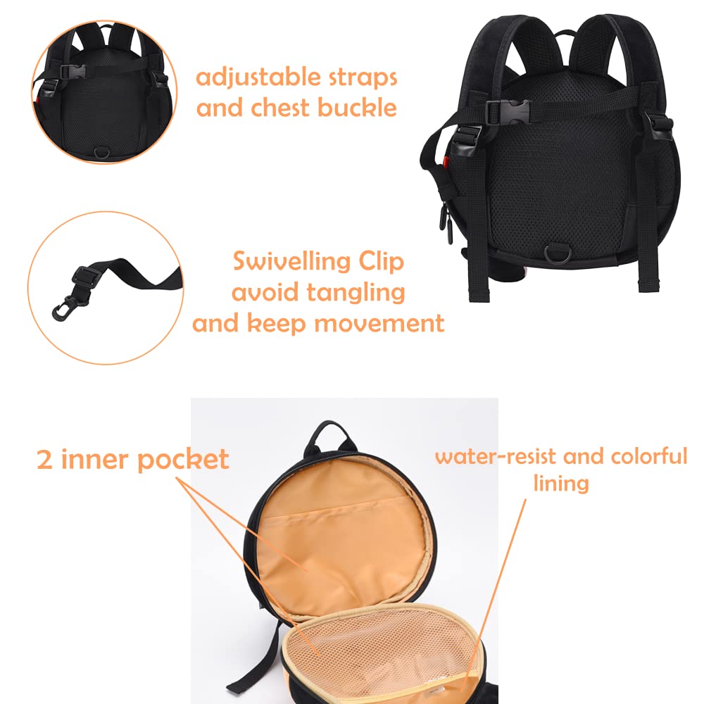 Toucan Baby Leash Backpack - Adjustable Toddler Safety Harness for Walking & Travel - Cute Animal Design for Girls & Boys - Perfect for Parks, Shopping & Outdoor Adventures
