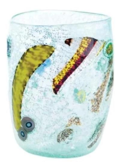 Set of 6 Elegant Silver Lake Glasses - Premium Drinking Glasses for Wine, Cocktails & Water - Perfect for Dinner Parties, Weddings & Home Decor