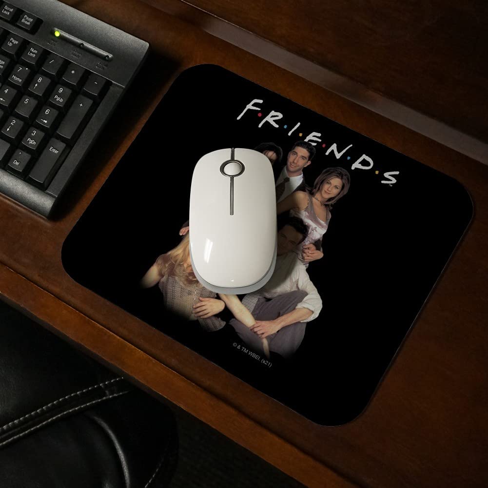 Friends Stand Together Low Profile Thin Gaming Mouse Pad - Non-Slip Surface for PC, Laptop, Office & Home Use - Perfect for Work, Gaming & Daily Computing