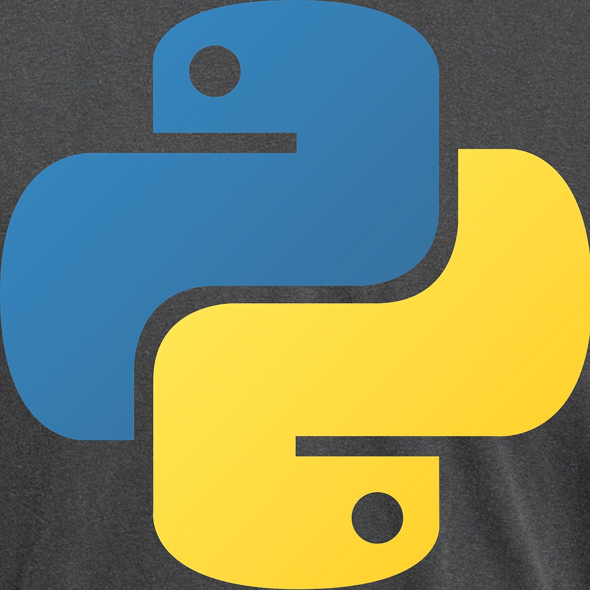Python Programming T-Shirt for Men - Comfort Colors Cotton Tee - Perfect for Coding, Tech Events & Casual Wear