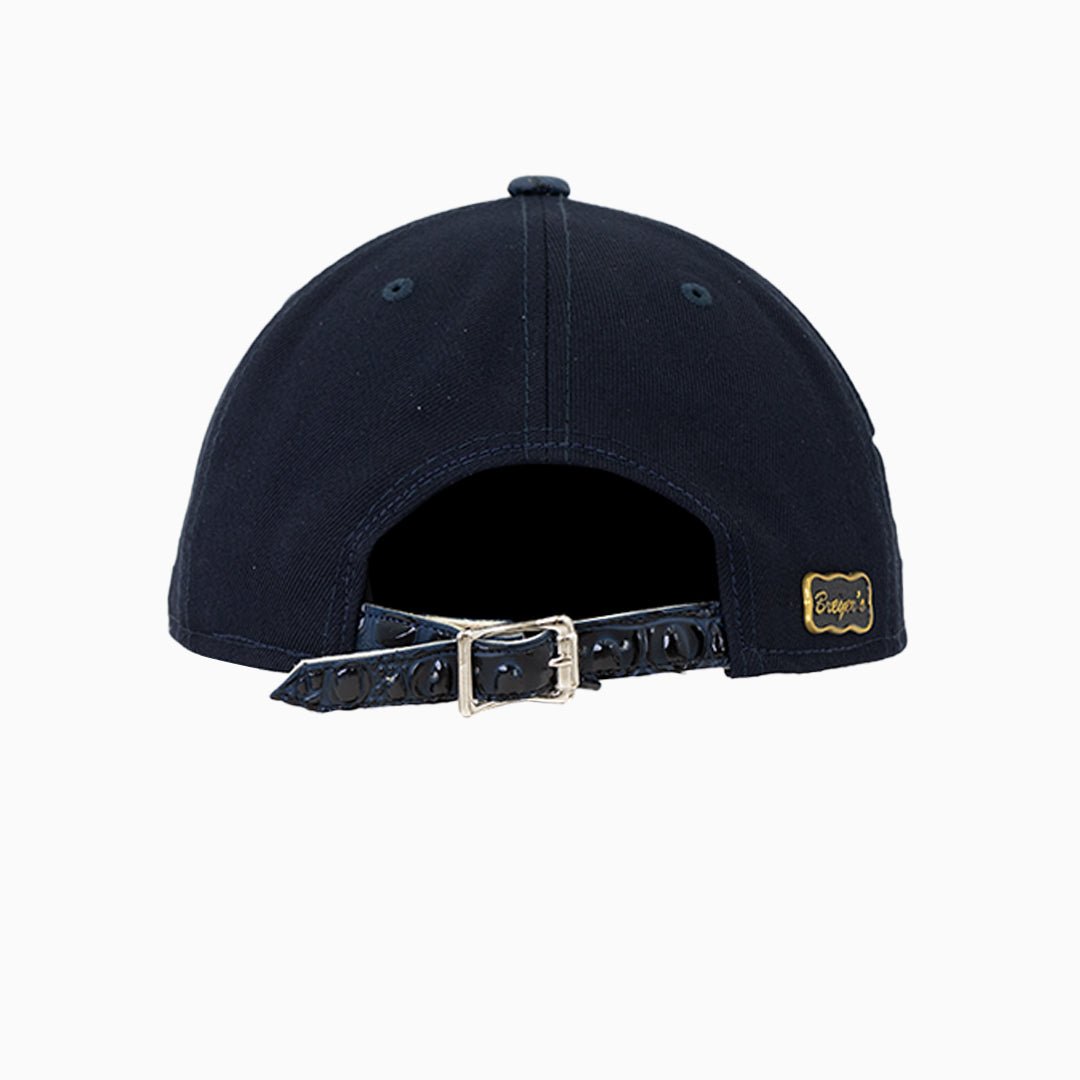 Breyer's Buck 50 New York Yankees Patent Leather Baseball Cap - Stylish MLB Fan Gear for Games & Streetwear