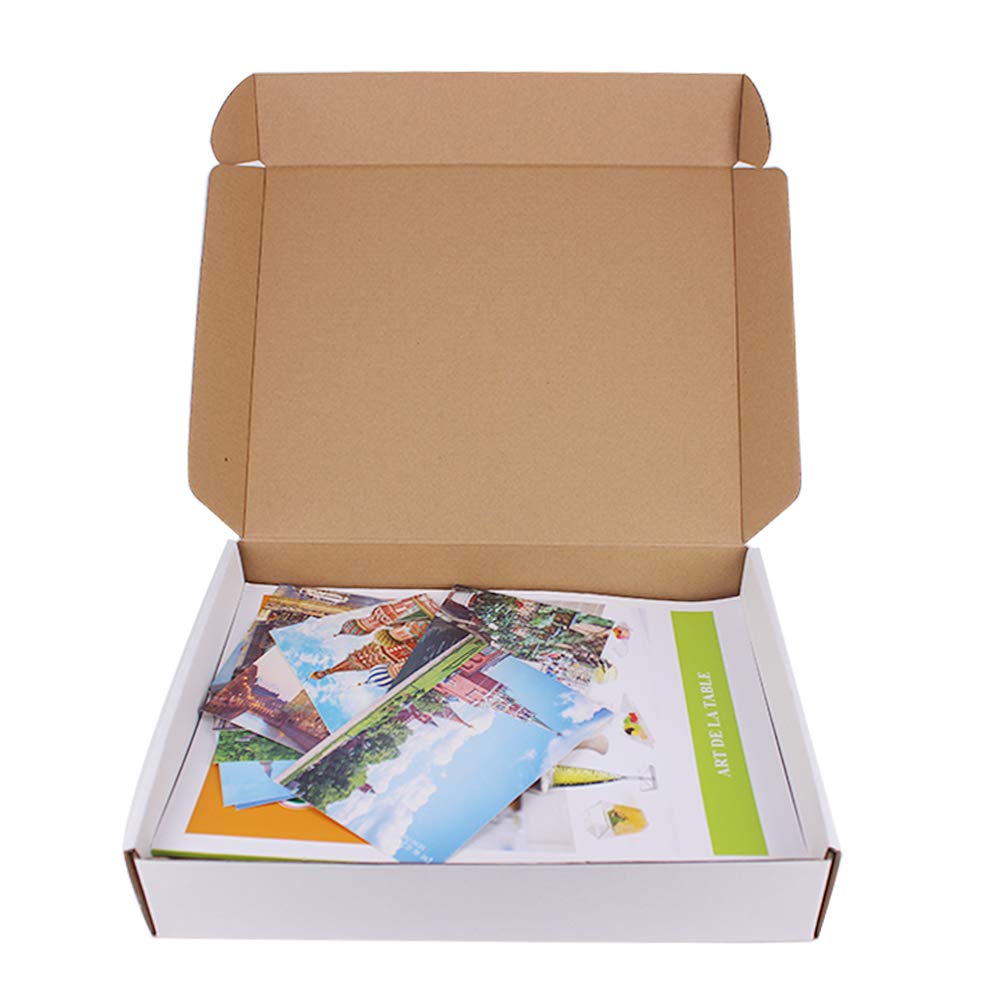30 Pack 11x8.75x2 Inch White Corrugated Cardboard Shipping Boxes - Sturdy Mailers for Mailing, Moving & Craft Projects - Perfect for Ecommerce, Home Storage & DIY Packaging