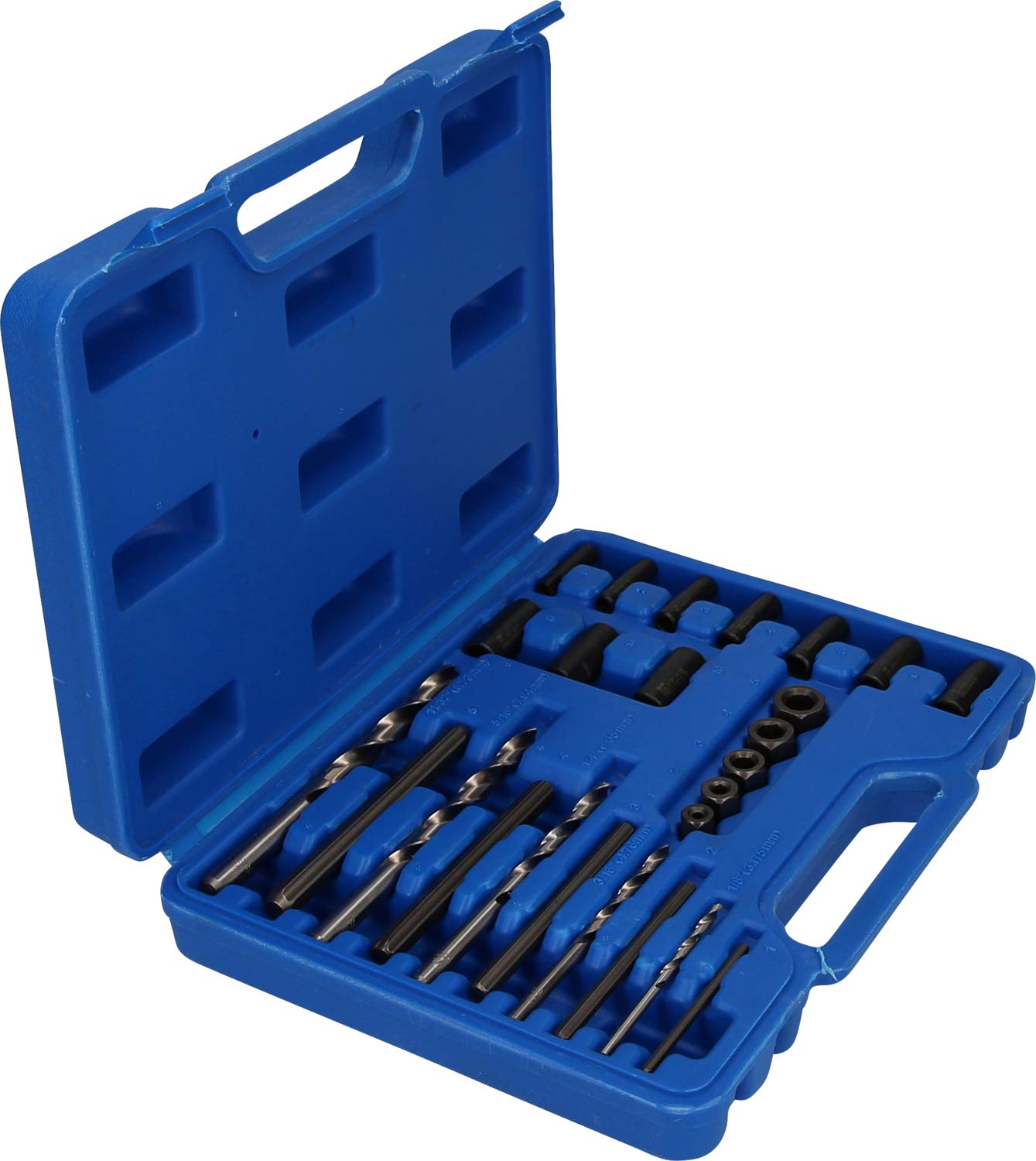BT541900 Screw Extractor Set 25pcs - Easy Broken Bolt Removal for DIY & Auto Repair