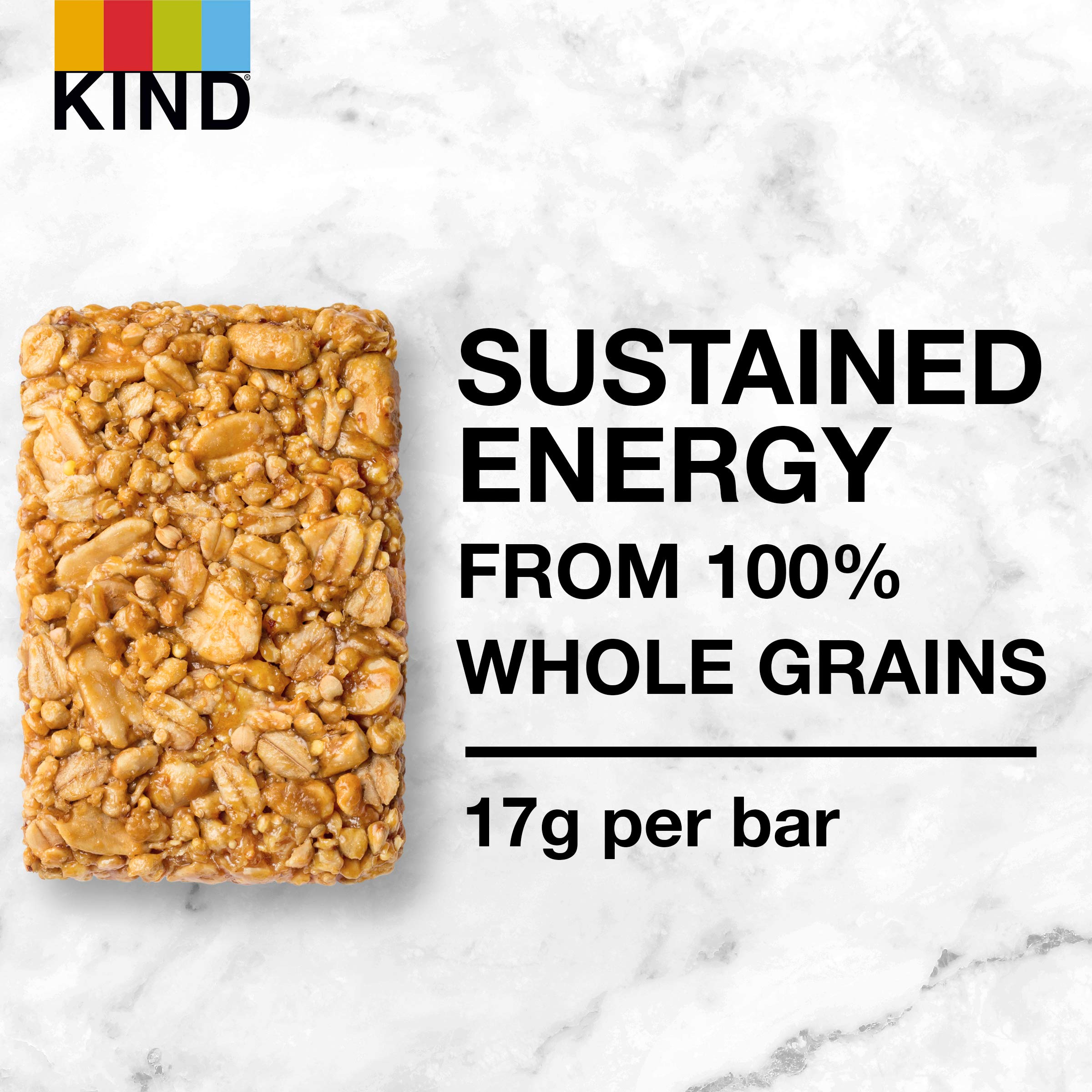 KIND Peanut Butter Protein Bars - Gluten Free Healthy Snacks with 10g Protein (30 Count) | On-The-Go Energy for Hiking, Workouts & Busy Lifestyles