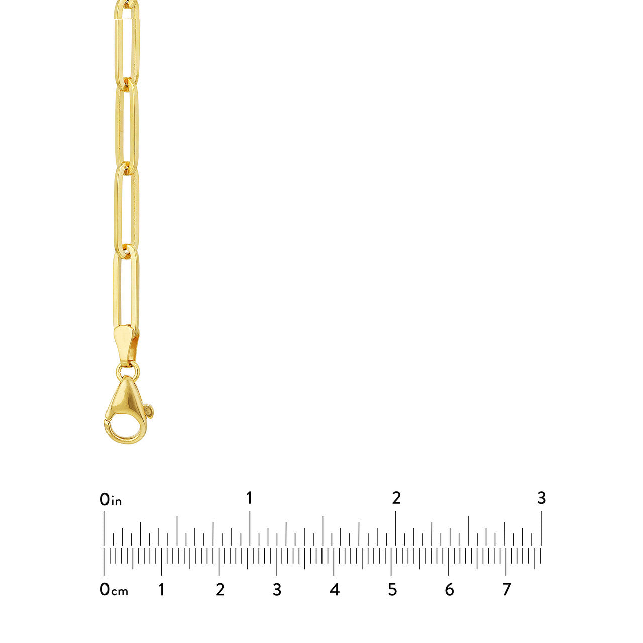 14K Yellow Gold 5mm Elongated Link Chain Necklace for Women - Elegant Layered Necklace for Everyday Wear, Gift Giving & Special Occasions