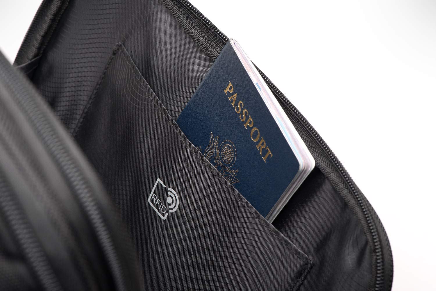 Kensington K60384WW Contour 2.0 Pro Overnight Laptop Spinner Backpack - 17.3 Inch Business Travel Laptop Bag with USB Charging Port, Water Resistant & TSA Friendly for Work, School & Commuting