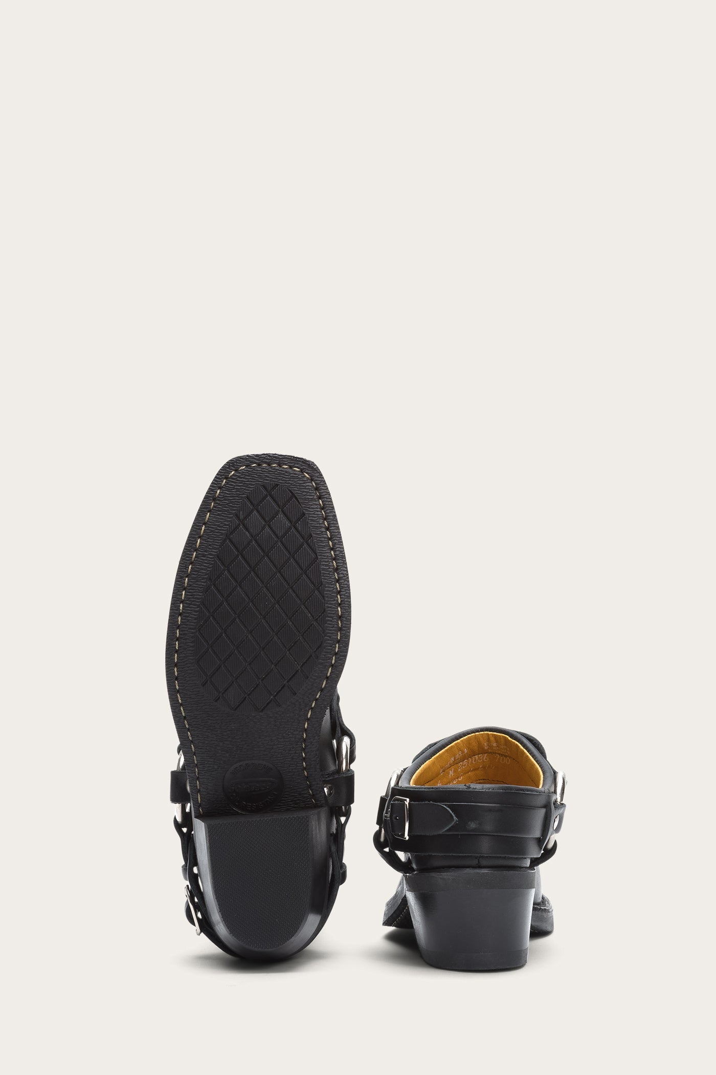 Vintage Belted Harness Mule Shoes - Pre-Owned Stylish Footwear for Women | Perfect for Casual Outfits, Date Nights & Retro Fashion Looks